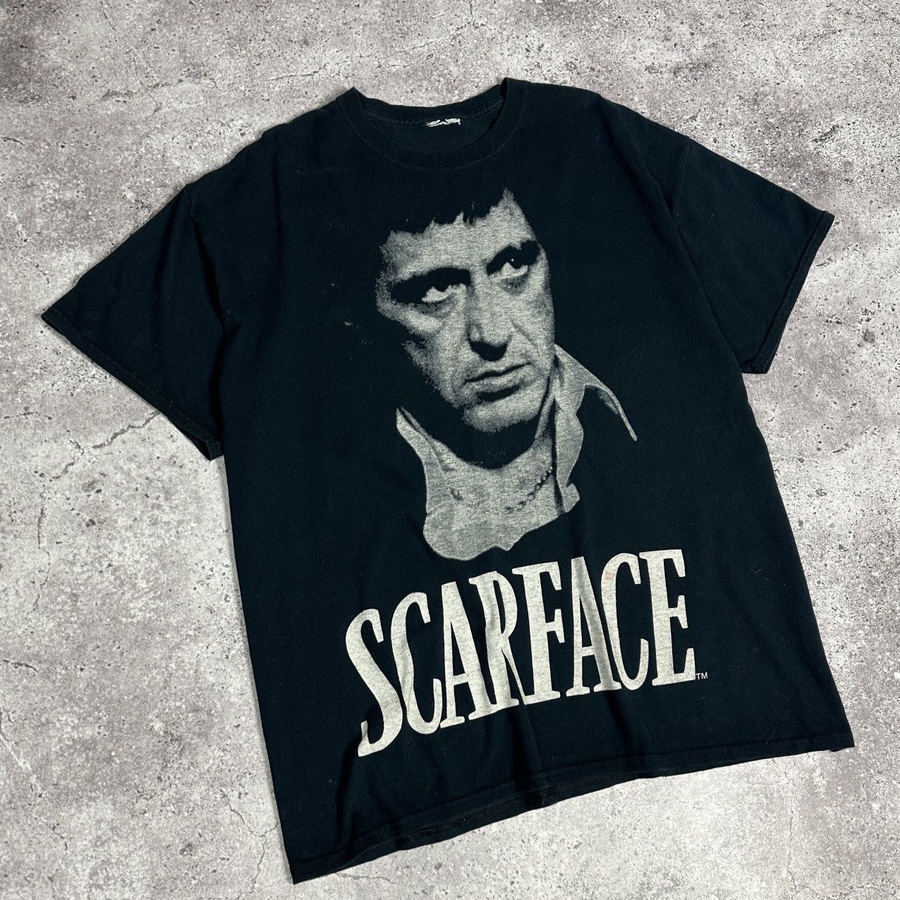 Vintage Vintage 00s Scarface Big Print Movie tee Al Pacino y2k OG Size US XL / EU 56 / 4 - 3 Thumbnail