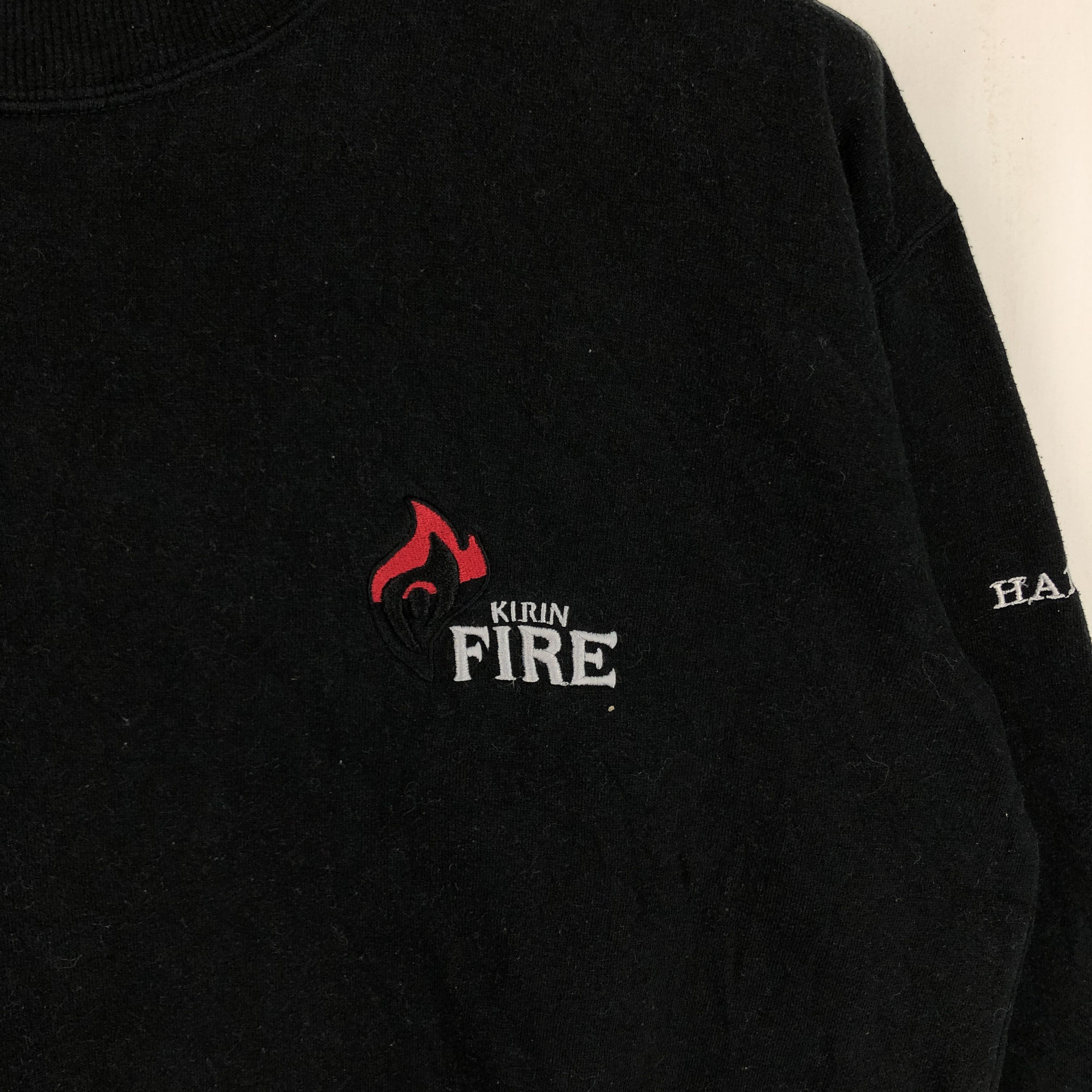 Japanese Brand KIRIN FIRE Crew Neck Sweatshirt #2545-90 Size US M / EU 48-50 / 2 - 2 Thumbnail