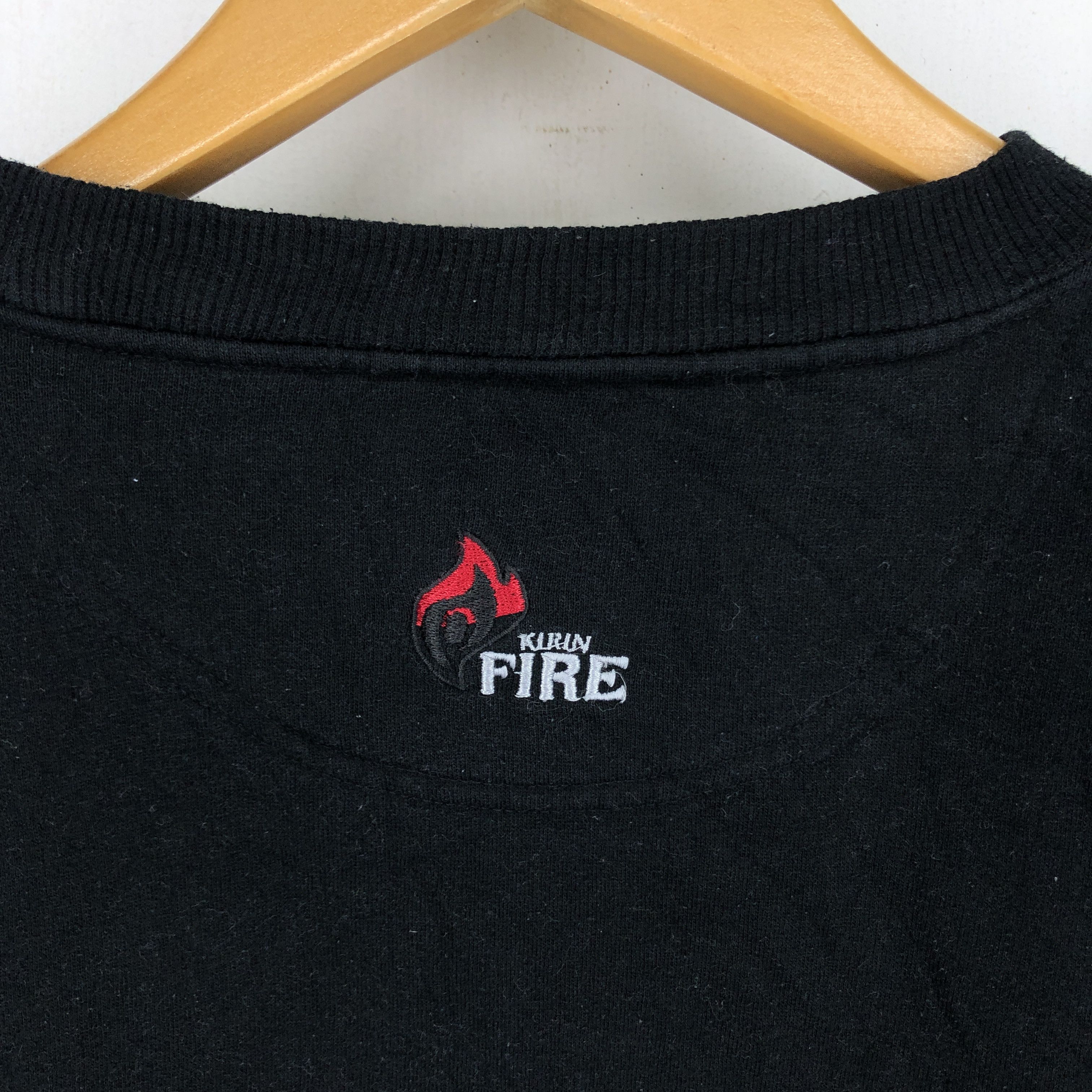 Japanese Brand KIRIN FIRE Crew Neck Sweatshirt #2545-90 Size US M / EU 48-50 / 2 - 6 Thumbnail