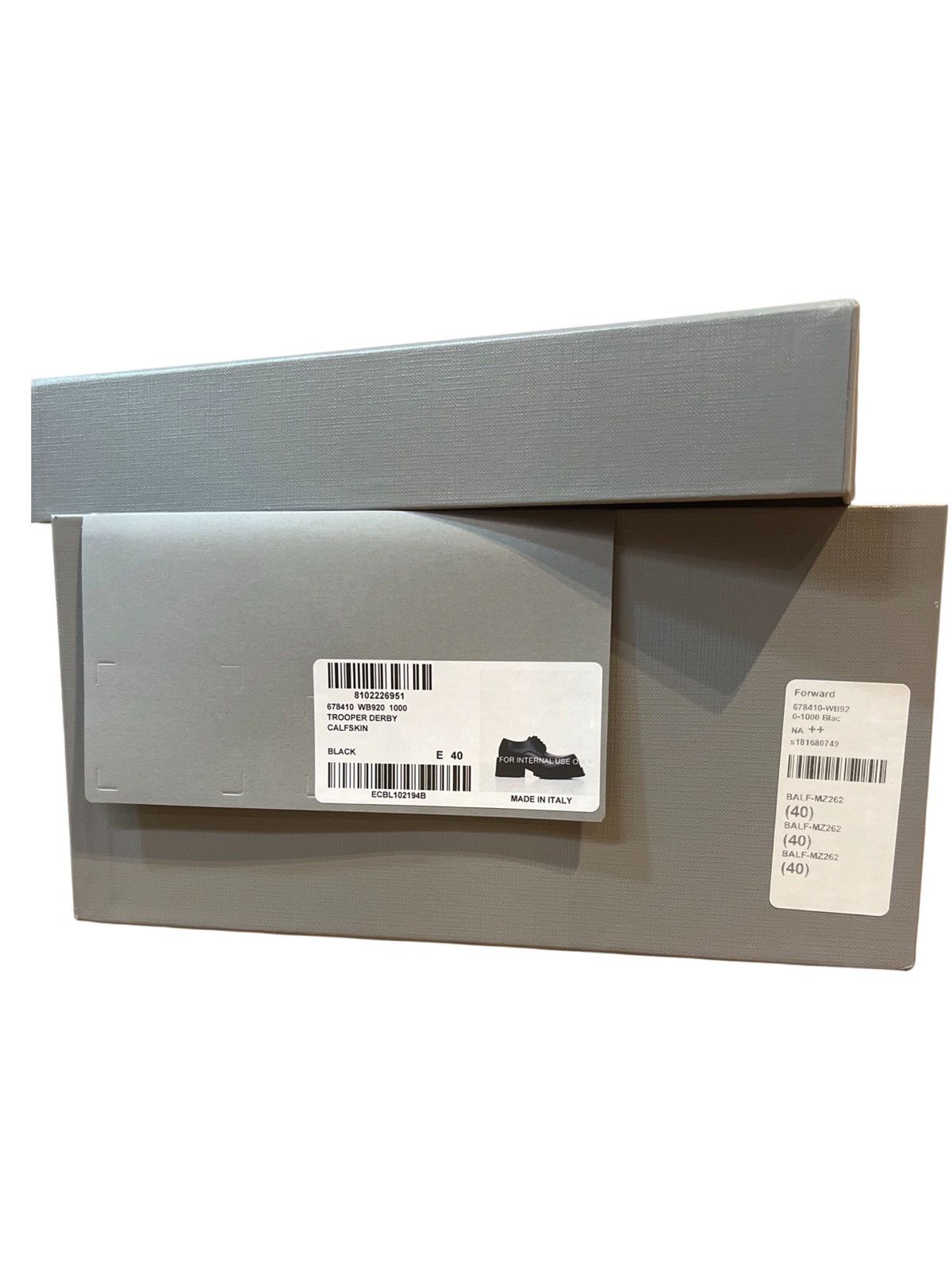 Balenciaga BALENCIAGA TROOPER DERBIES Size US 7 / EU 40 - 8 Thumbnail