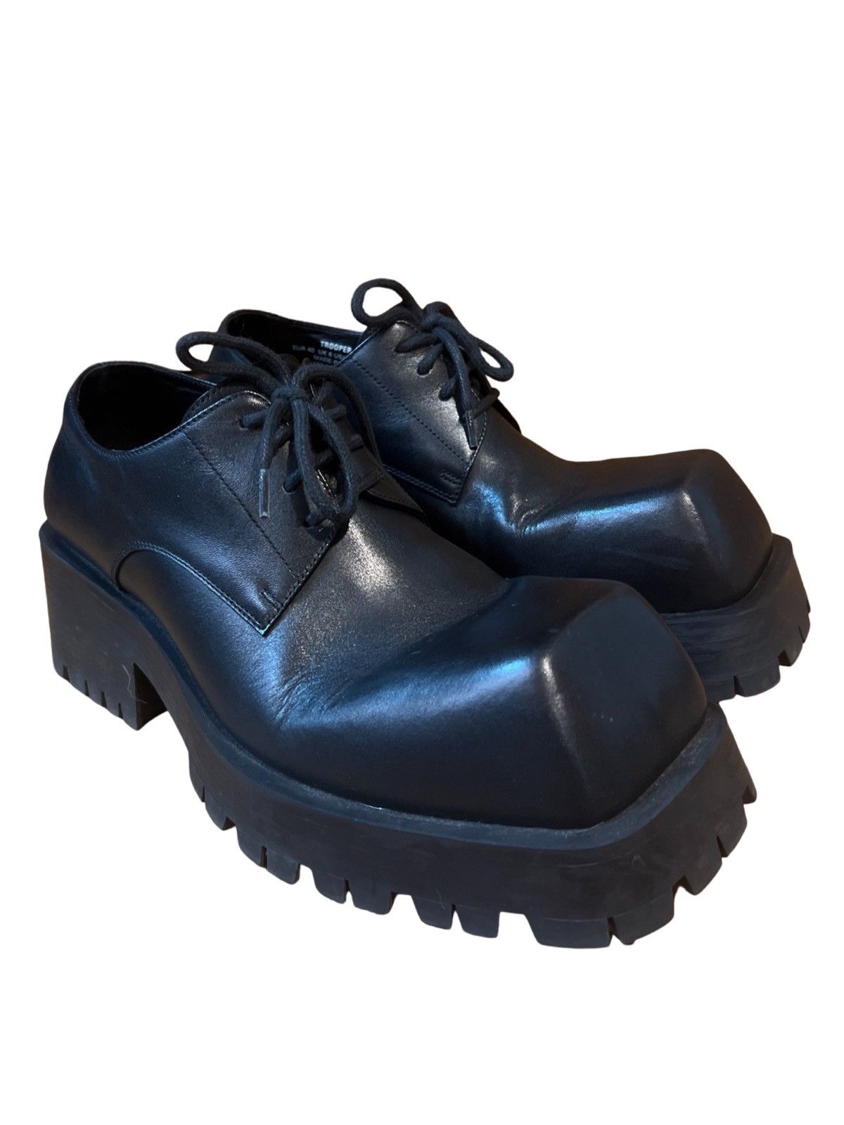 Balenciaga BALENCIAGA TROOPER DERBIES Size US 7 / EU 40 - 4 Thumbnail