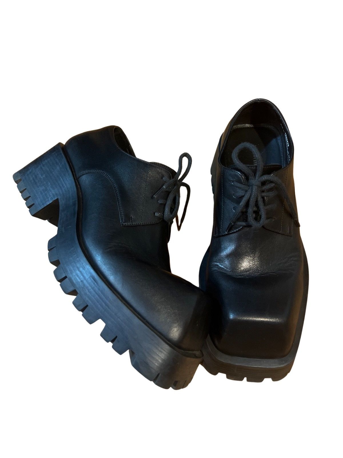 Balenciaga BALENCIAGA TROOPER DERBIES Size US 7 / EU 40 - 5 Thumbnail