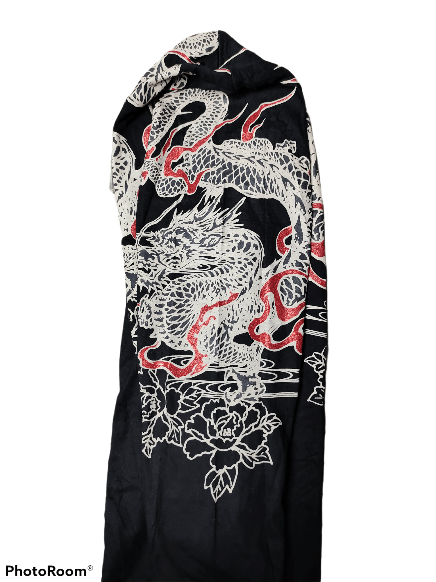 Japanese Brand Sukajan Dragon long sleeves T shirt full print Size US XL / EU 56 / 4 - 4 Thumbnail