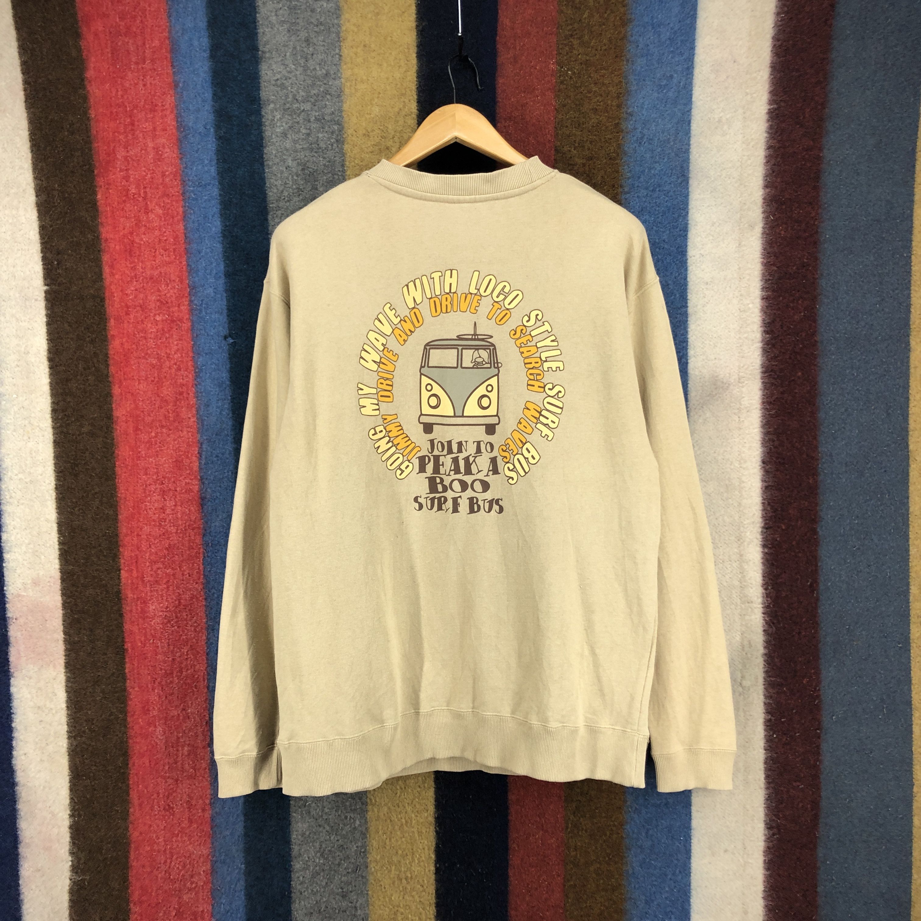 Other SURF BUS by PEAKABOO Crew Neck Sweatshirt #2776-100 Size US M / EU 48-50 / 2 - 1 Thumbnail