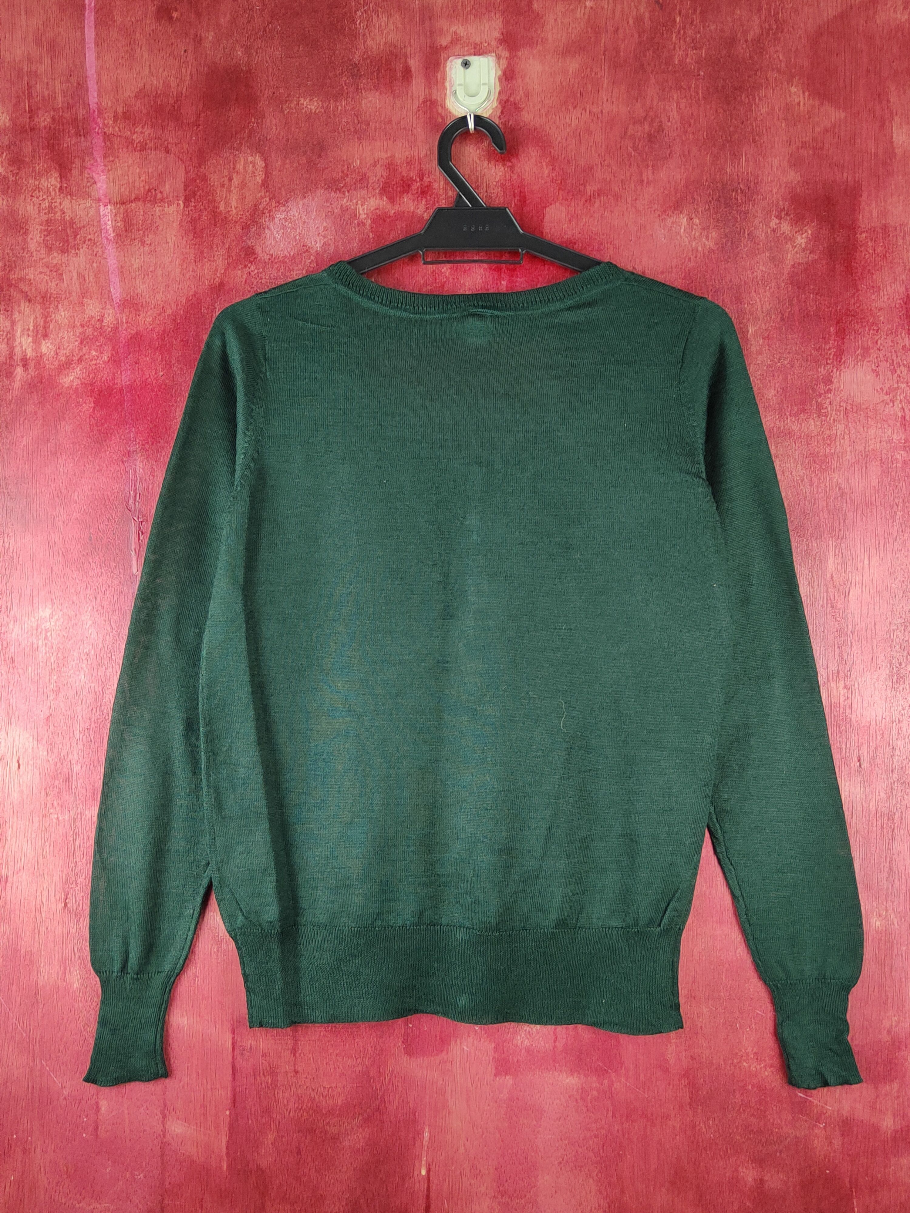 Japanese Brand Vis Emerald Knitwear Cardigan #S1227 Size S / US 4 / IT 40 - 7 Thumbnail