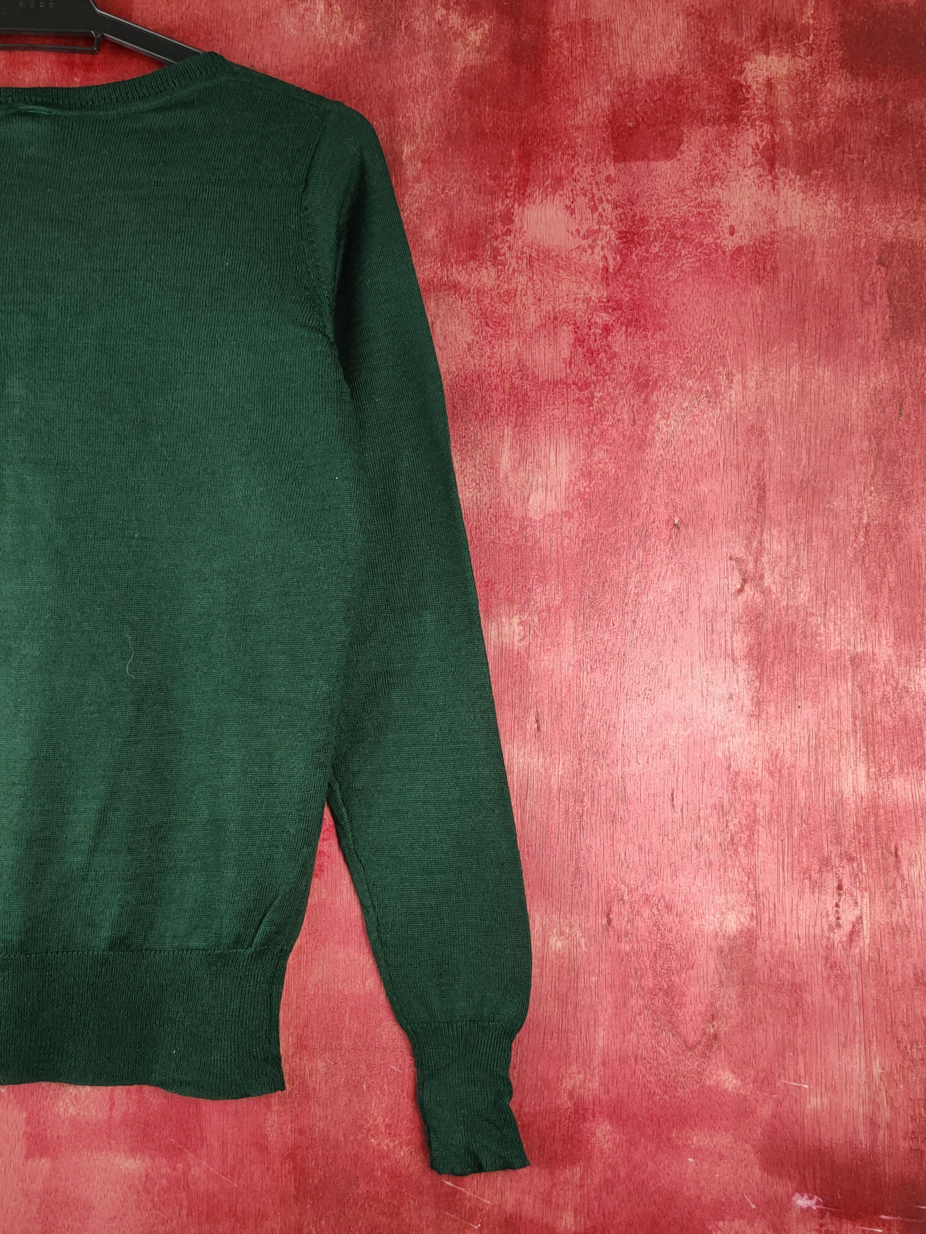 Japanese Brand Vis Emerald Knitwear Cardigan #S1227 Size S / US 4 / IT 40 - 9 Thumbnail