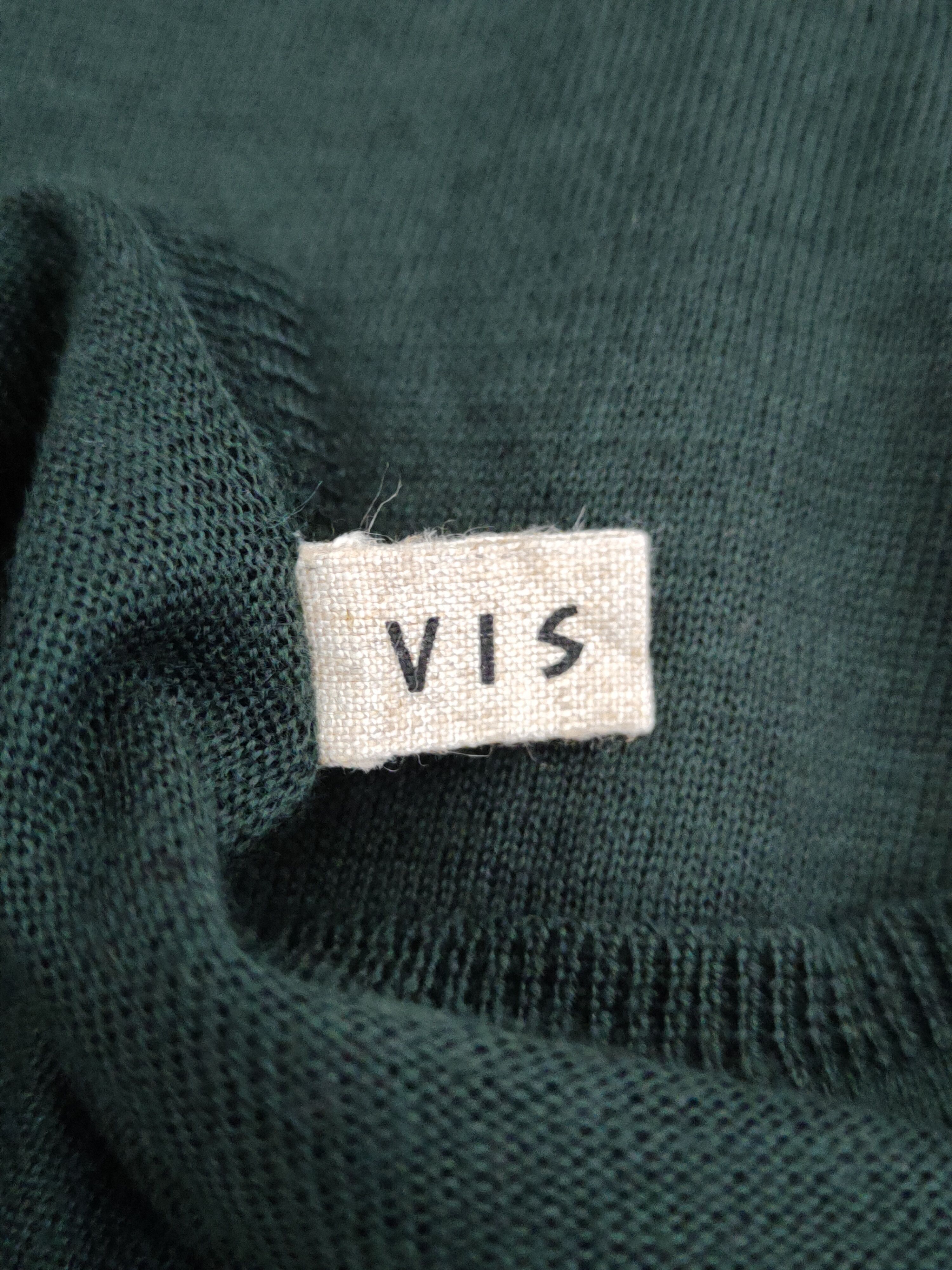Japanese Brand Vis Emerald Knitwear Cardigan #S1227 Size S / US 4 / IT 40 - 11 Thumbnail