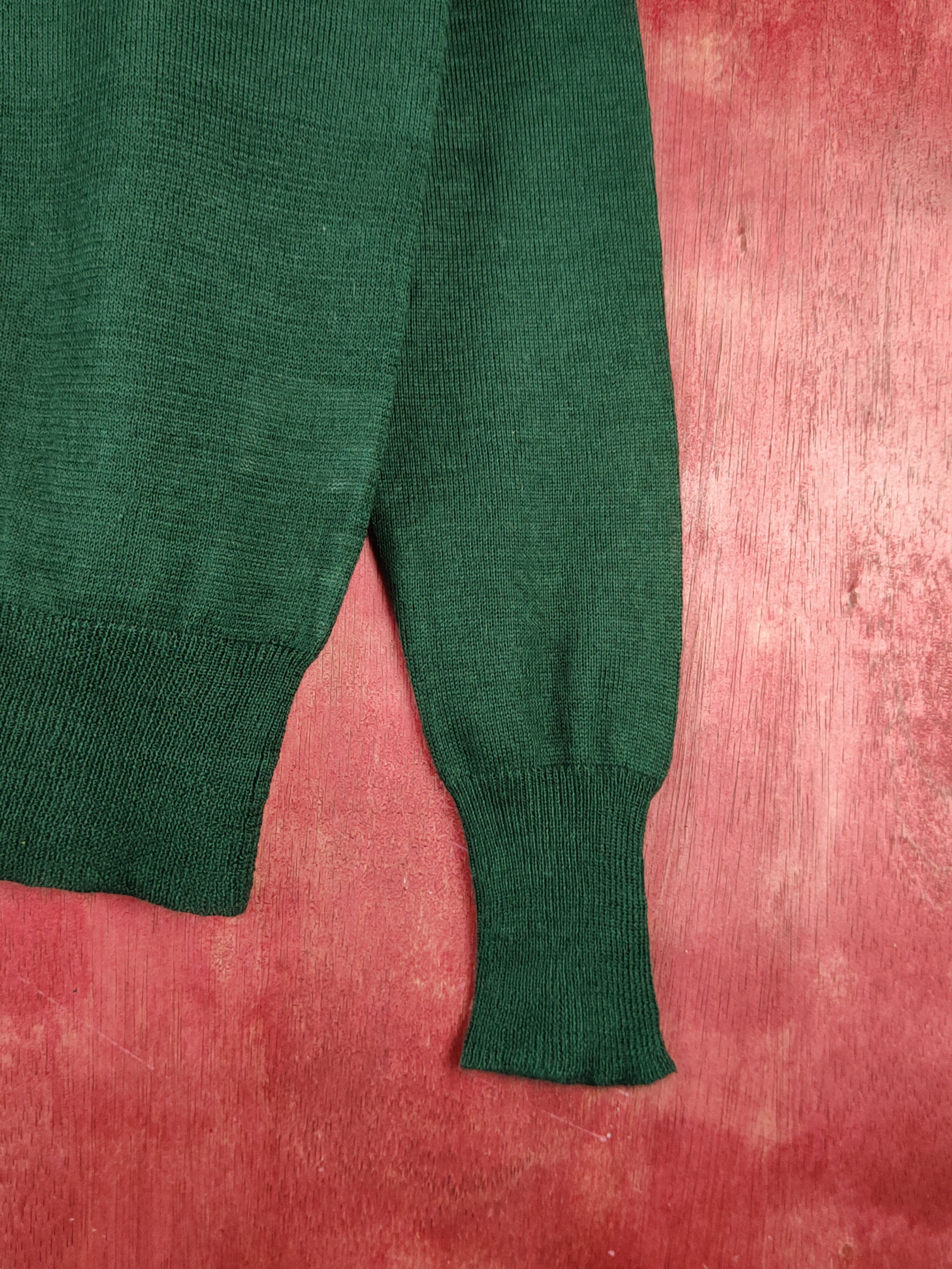 Japanese Brand Vis Emerald Knitwear Cardigan #S1227 Size S / US 4 / IT 40 - 6 Thumbnail