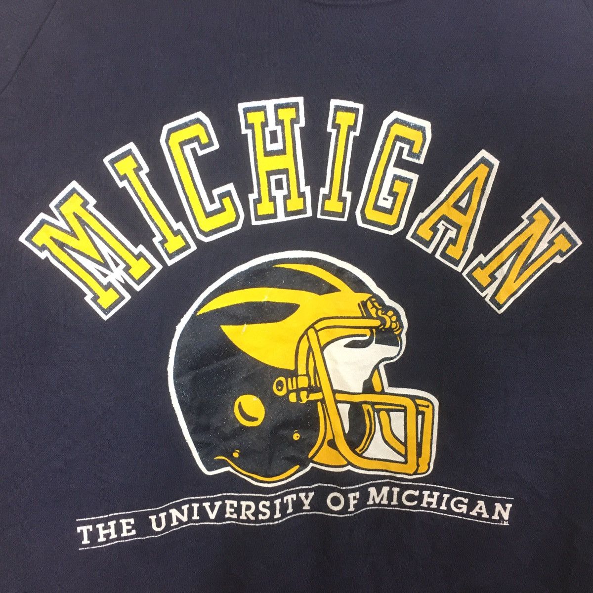 Other Vintage 90’s MICHIGAN Sweatshirt The University Of Michigan Size US M / EU 48-50 / 2 - 2 Thumbnail