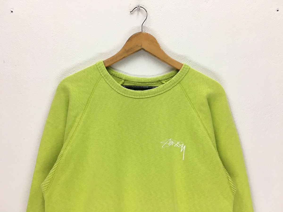 Stussy × Vintage Vintage Stussy Small Logo Streetwear Sweatshirt Size US M / EU 48-50 / 2 - 2 Thumbnail
