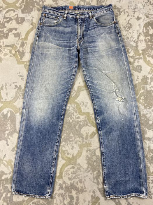 Vintage Distressed Blue Vintage Levi's 503 Jeans 35x32 Denim- JN3841 ...