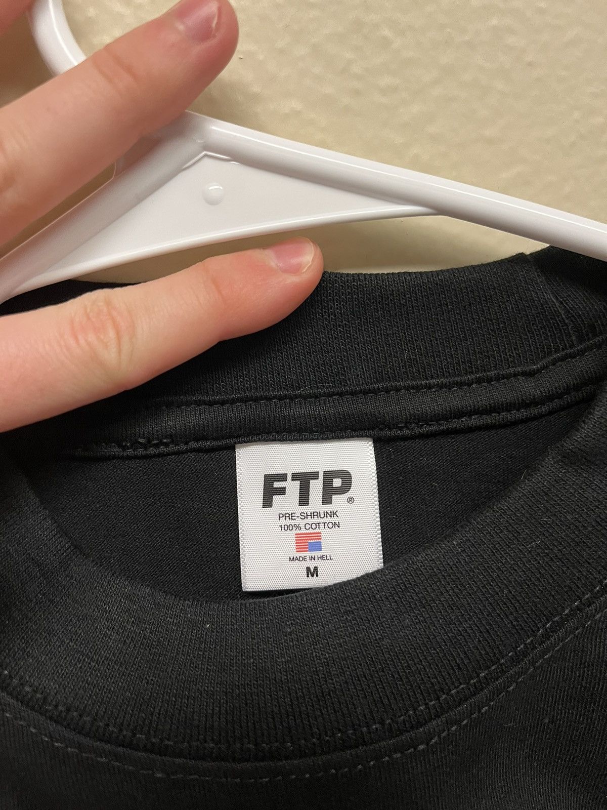 Store FTP Hooded Bear Tee - Black