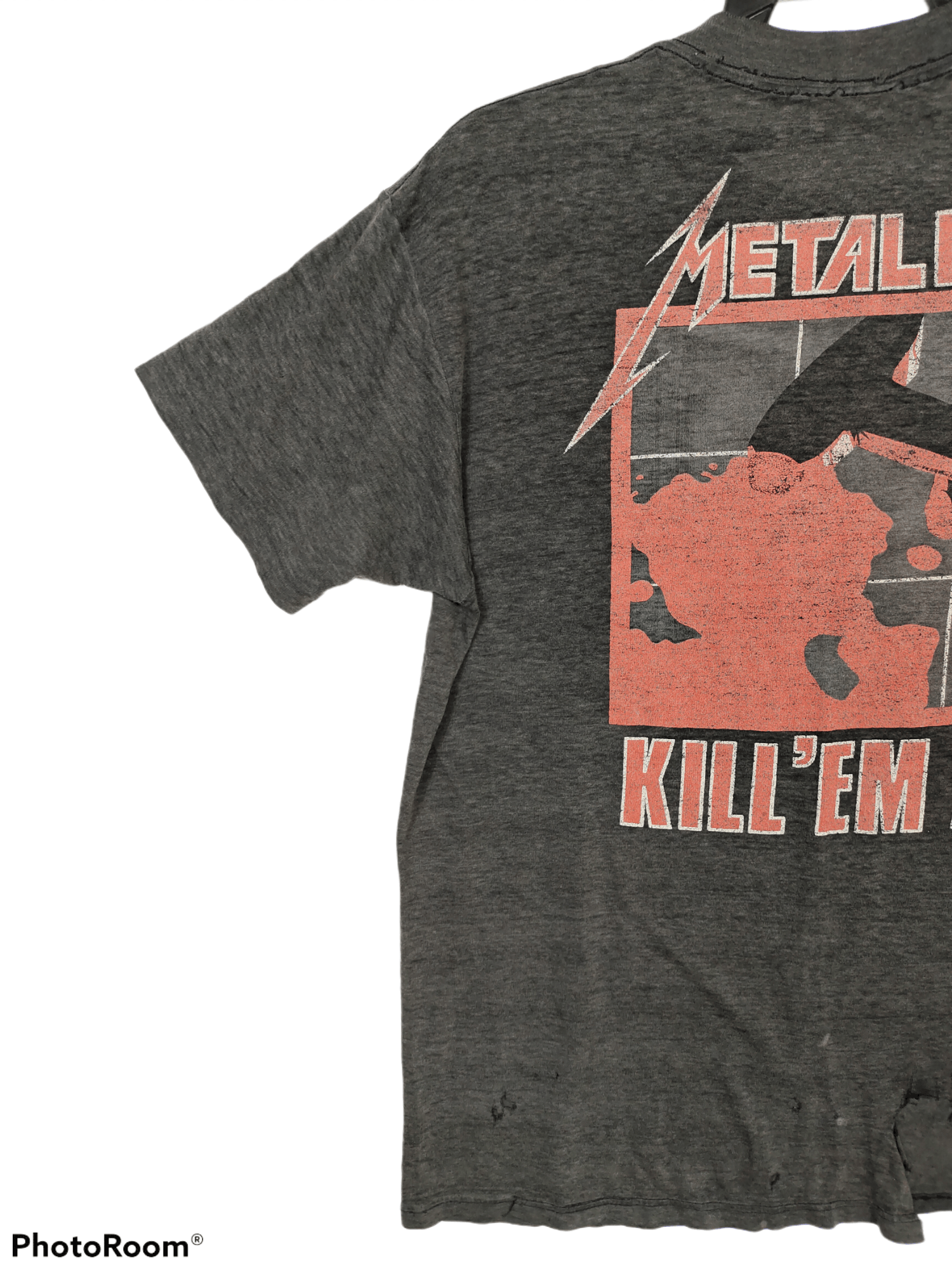 Band Tees Distressed Vintage 1985 Metallica ‘KILL' EM ALL’ band tee Size US M / EU 48-50 / 2 - 14 Thumbnail