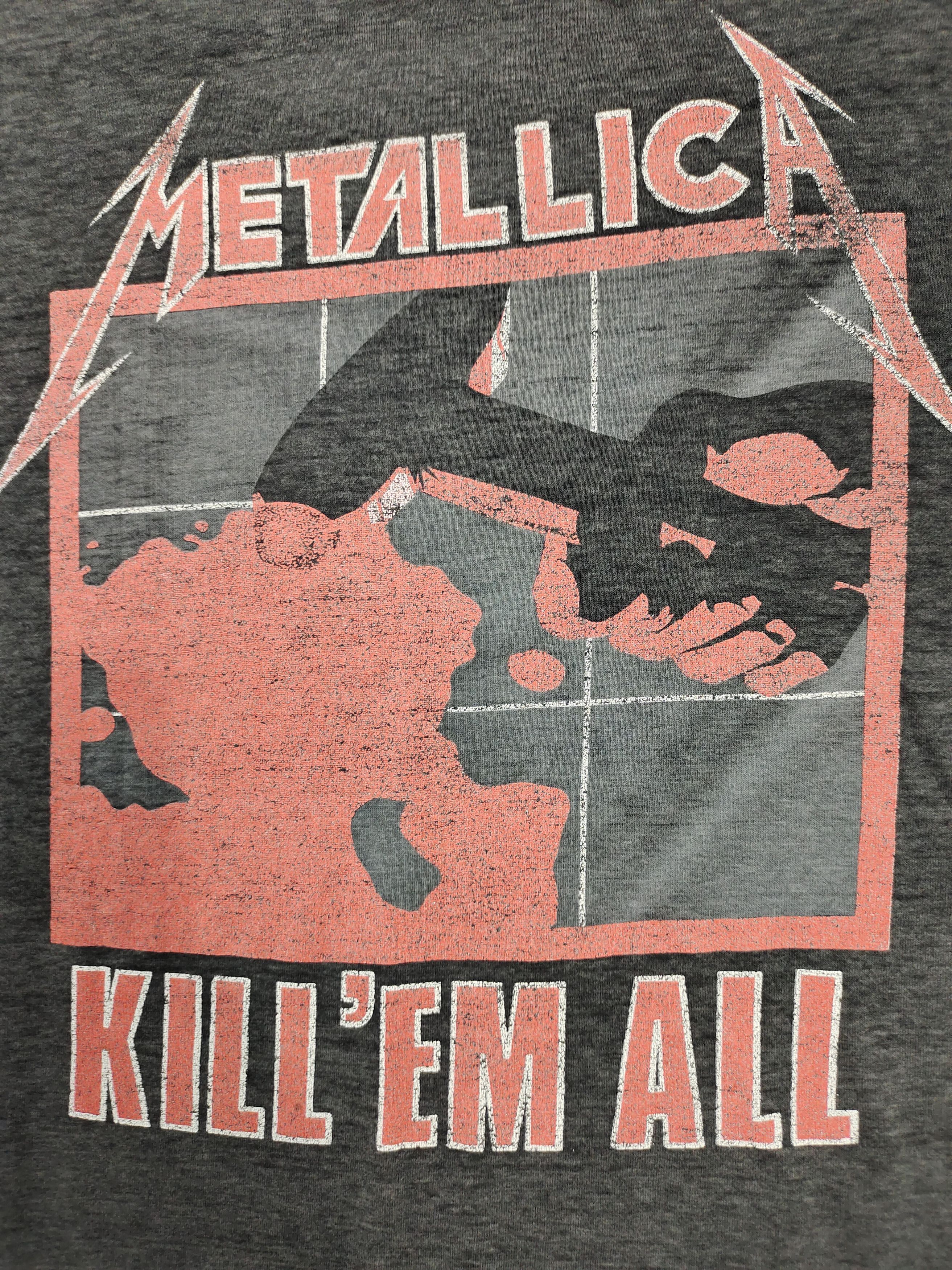 Band Tees Distressed Vintage 1985 Metallica ‘KILL' EM ALL’ band tee Size US M / EU 48-50 / 2 - 4 Thumbnail