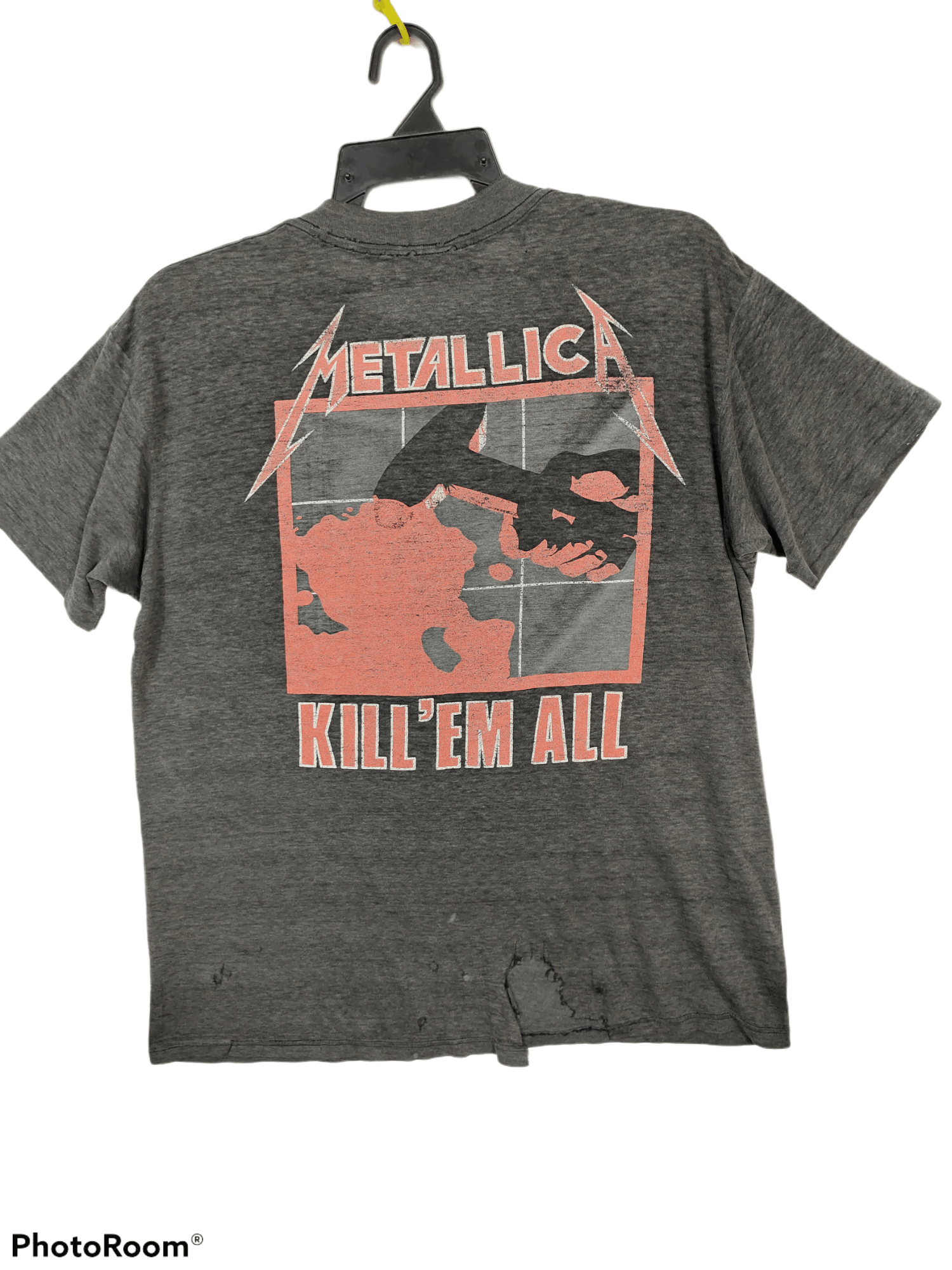 Band Tees Distressed Vintage 1985 Metallica ‘KILL' EM ALL’ band tee Size US M / EU 48-50 / 2 - 3 Thumbnail