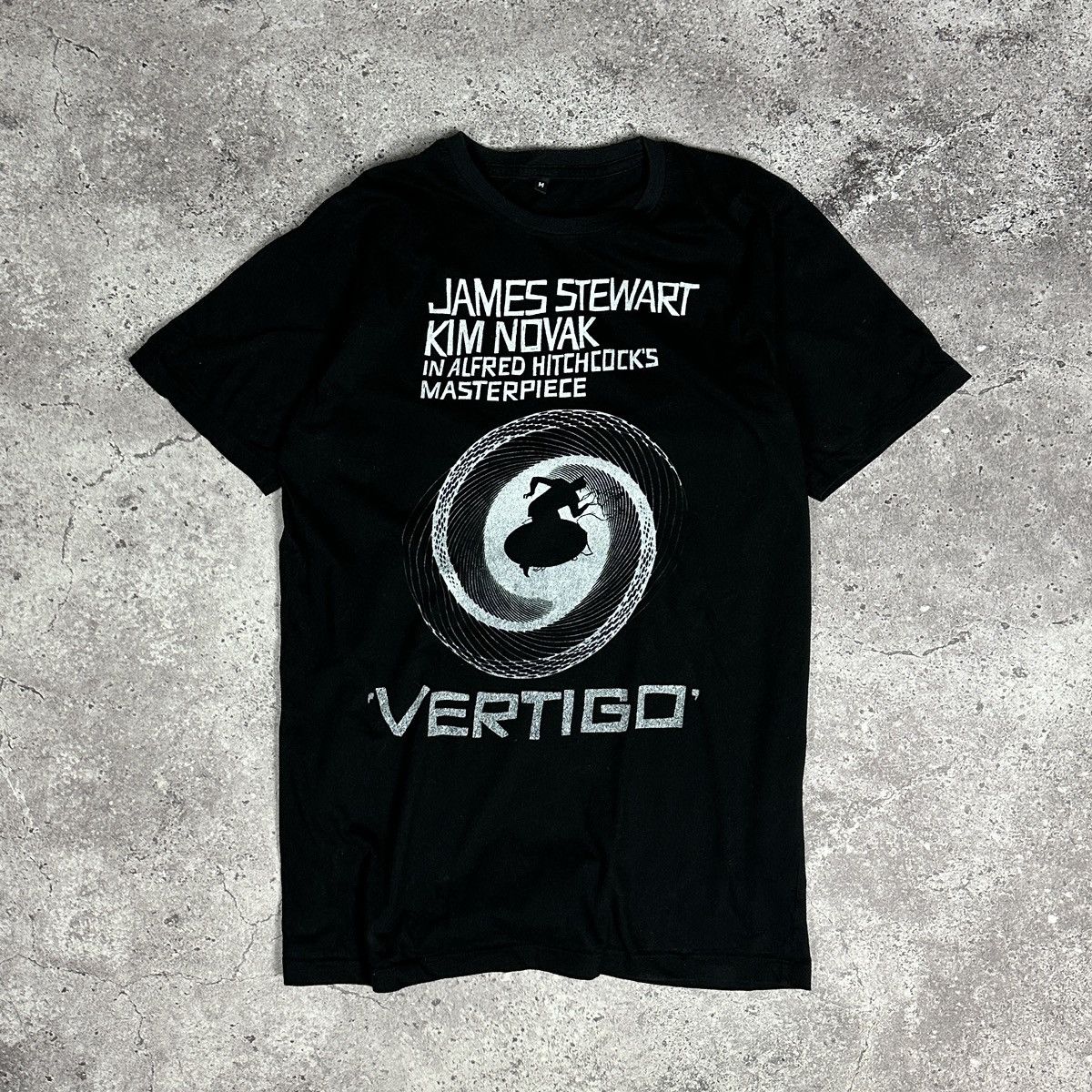 Vintage Vintage 00s Vertigo James Stewart Horror Movie tee og y2k Size US M / EU 48-50 / 2 - 1 Thumbnail