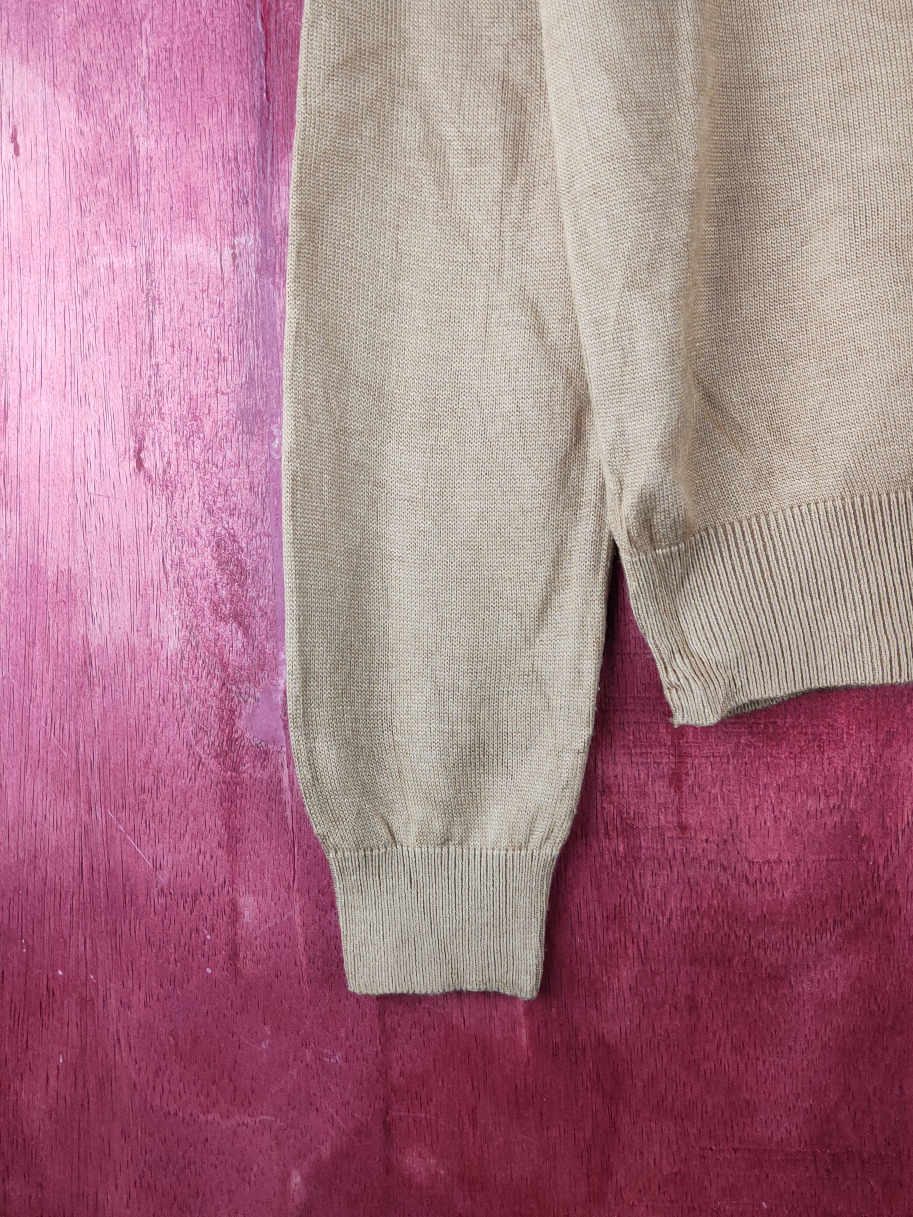 Japanese Brand Vis Brown Knitwear Cardigan #S1228 Size M / US 6-8 / IT 42-44 - 4 Thumbnail