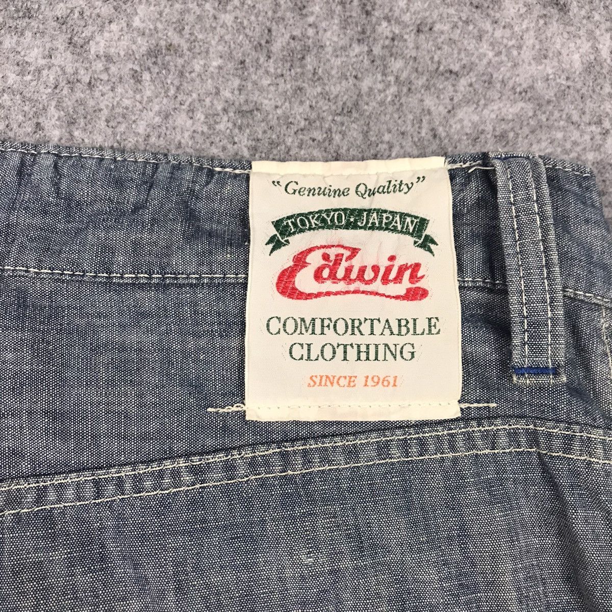 Edwin × Japanese Brand BAGGY EDWIN BUSH PANT DISTRESSED PANTS Size US 34 / EU 50 - 12 Thumbnail