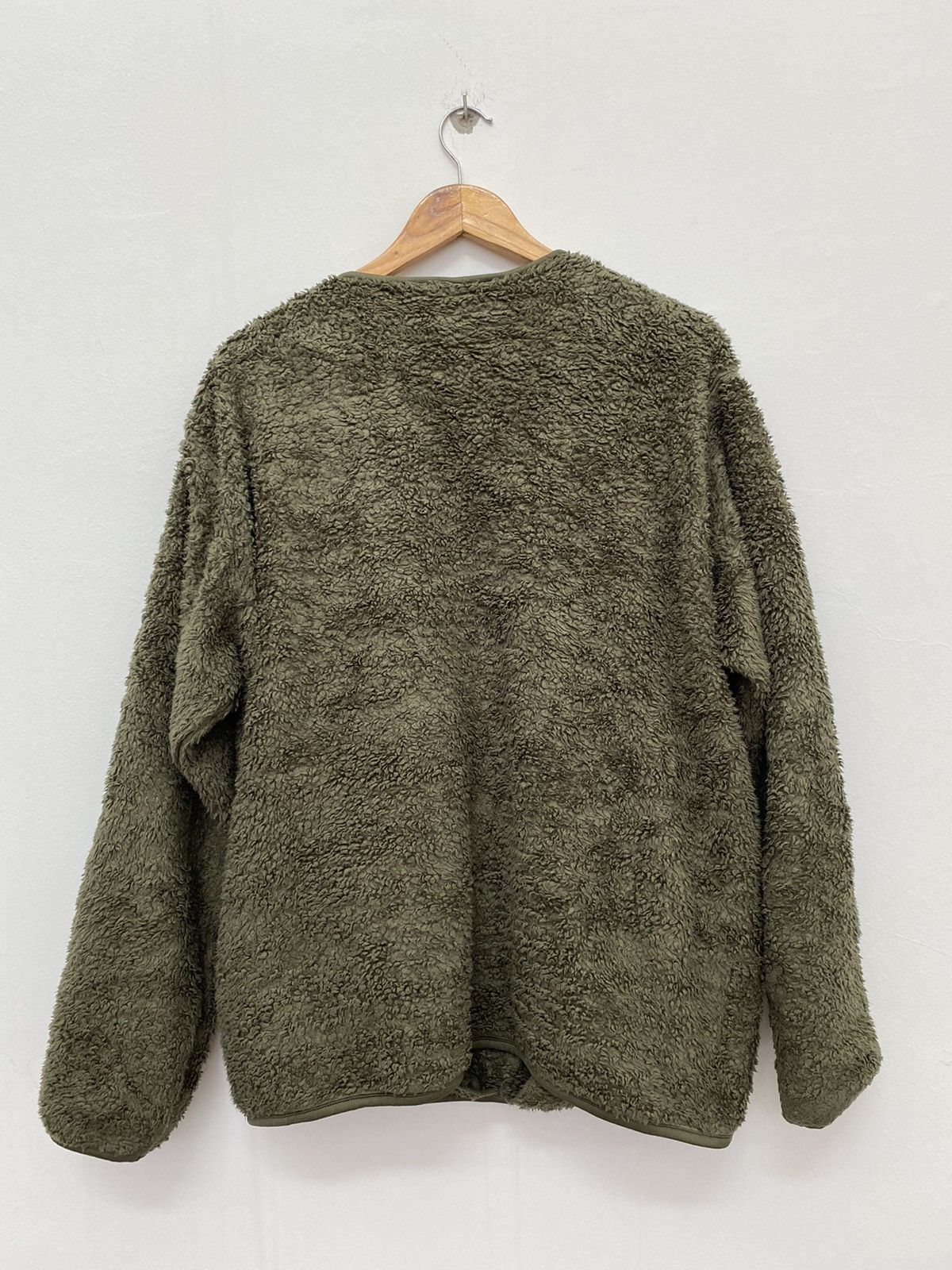 Lemaire × Uniqlo Uniqlo fleece single pocket design army Size US XL / EU 56 / 4 - 2 Thumbnail