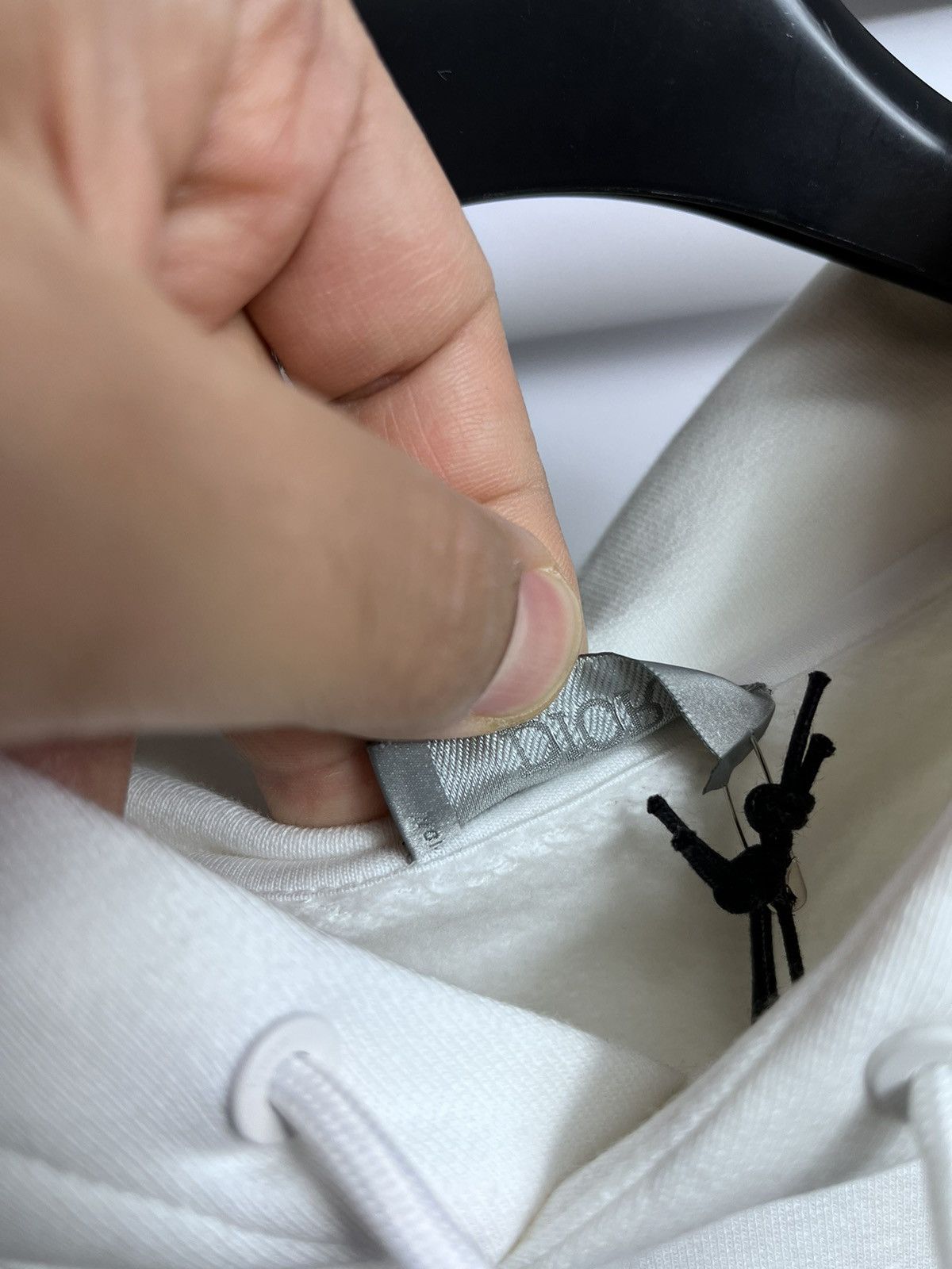Daniel Arsham × Dior DIOR x DANIEL ARSHAM OVERSIZED COTTON HOODIE SIZE: M Size US M / EU 48-50 / 2 - 8 Thumbnail