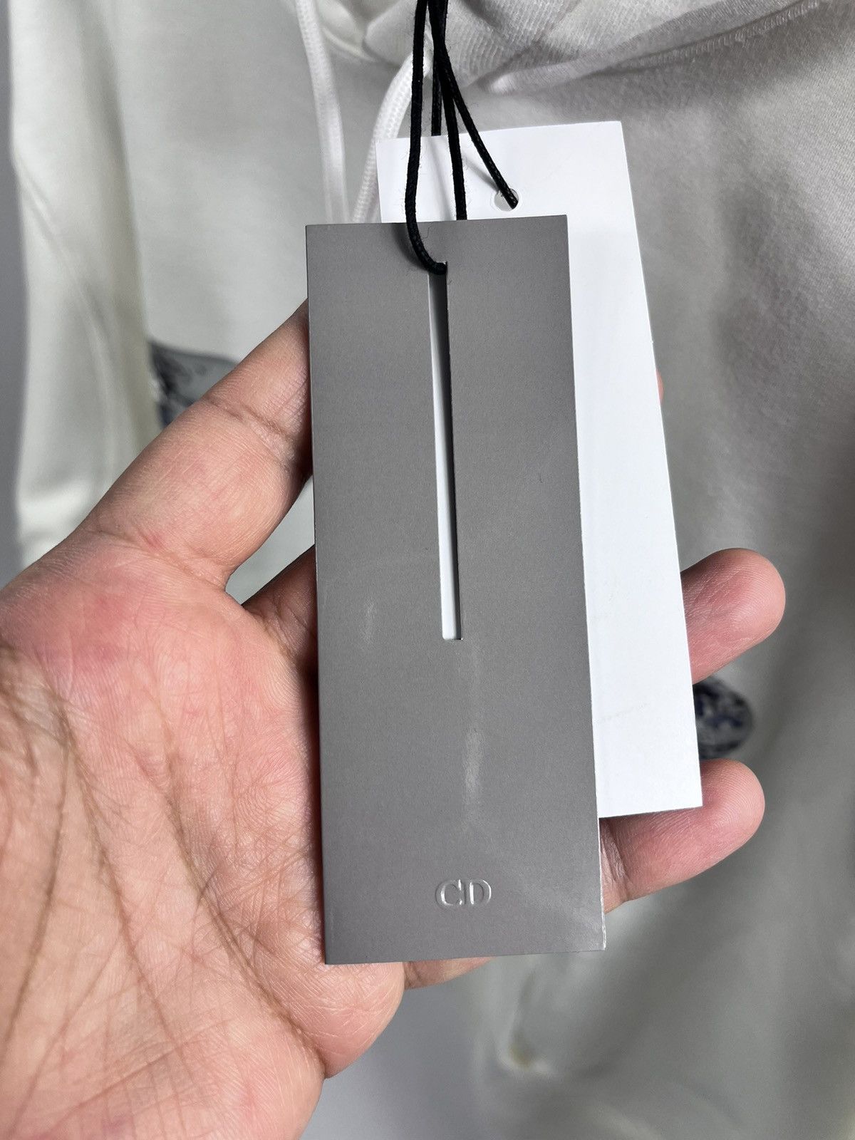 Daniel Arsham × Dior DIOR x DANIEL ARSHAM OVERSIZED COTTON HOODIE SIZE: M Size US M / EU 48-50 / 2 - 6 Thumbnail
