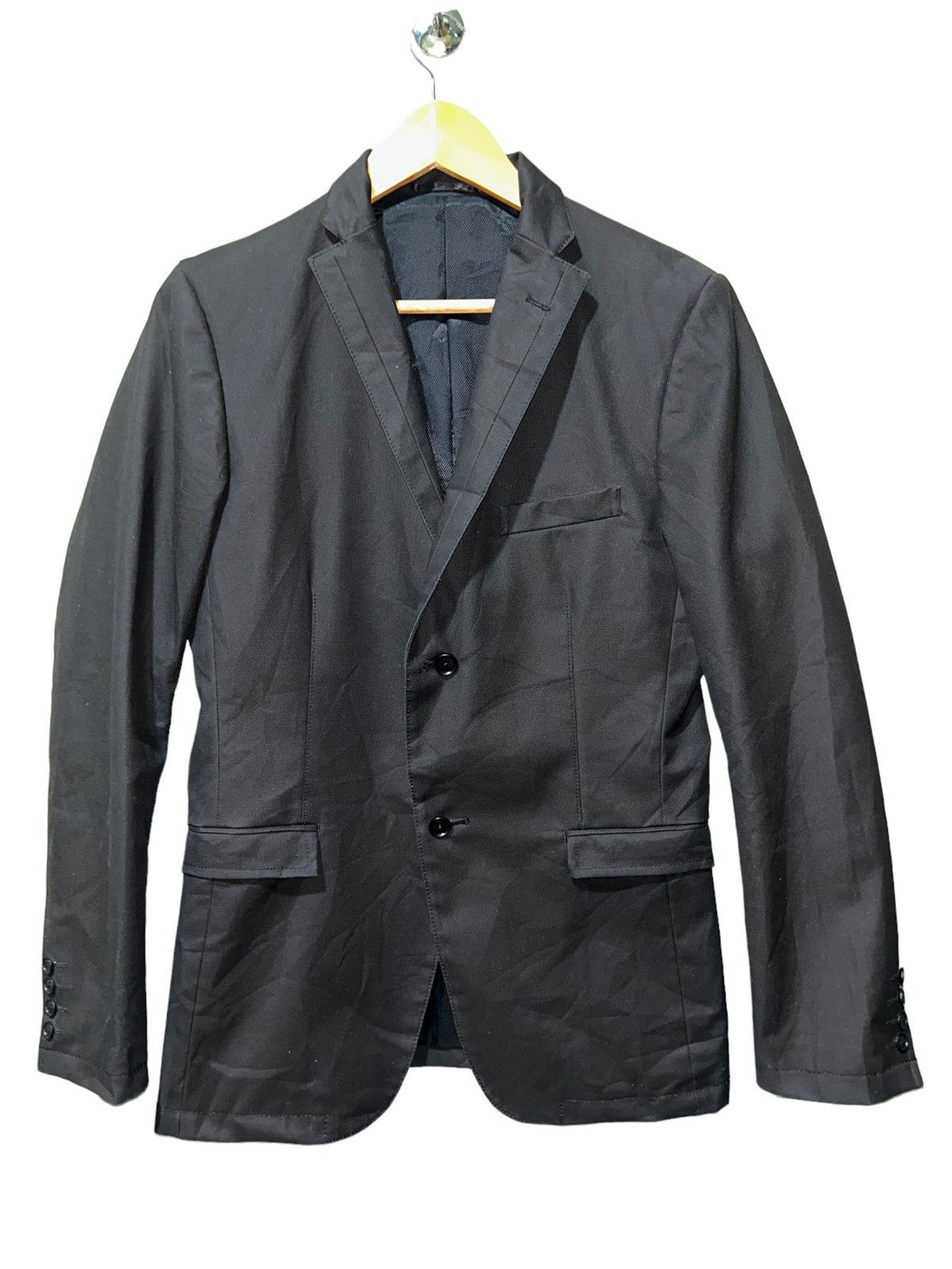 ABAHOUSE Japanese❤️ Aba House Blazer Jacket Like Canvas Materials Size 40R - 1 Thumbnail