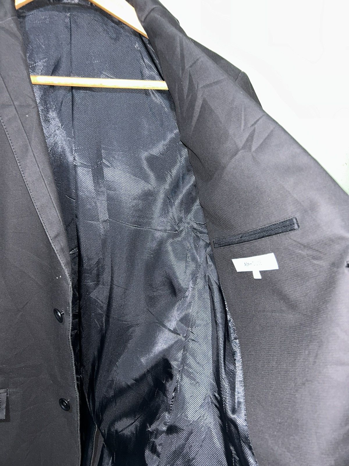 ABAHOUSE Japanese❤️ Aba House Blazer Jacket Like Canvas Materials Size 40R - 4 Thumbnail