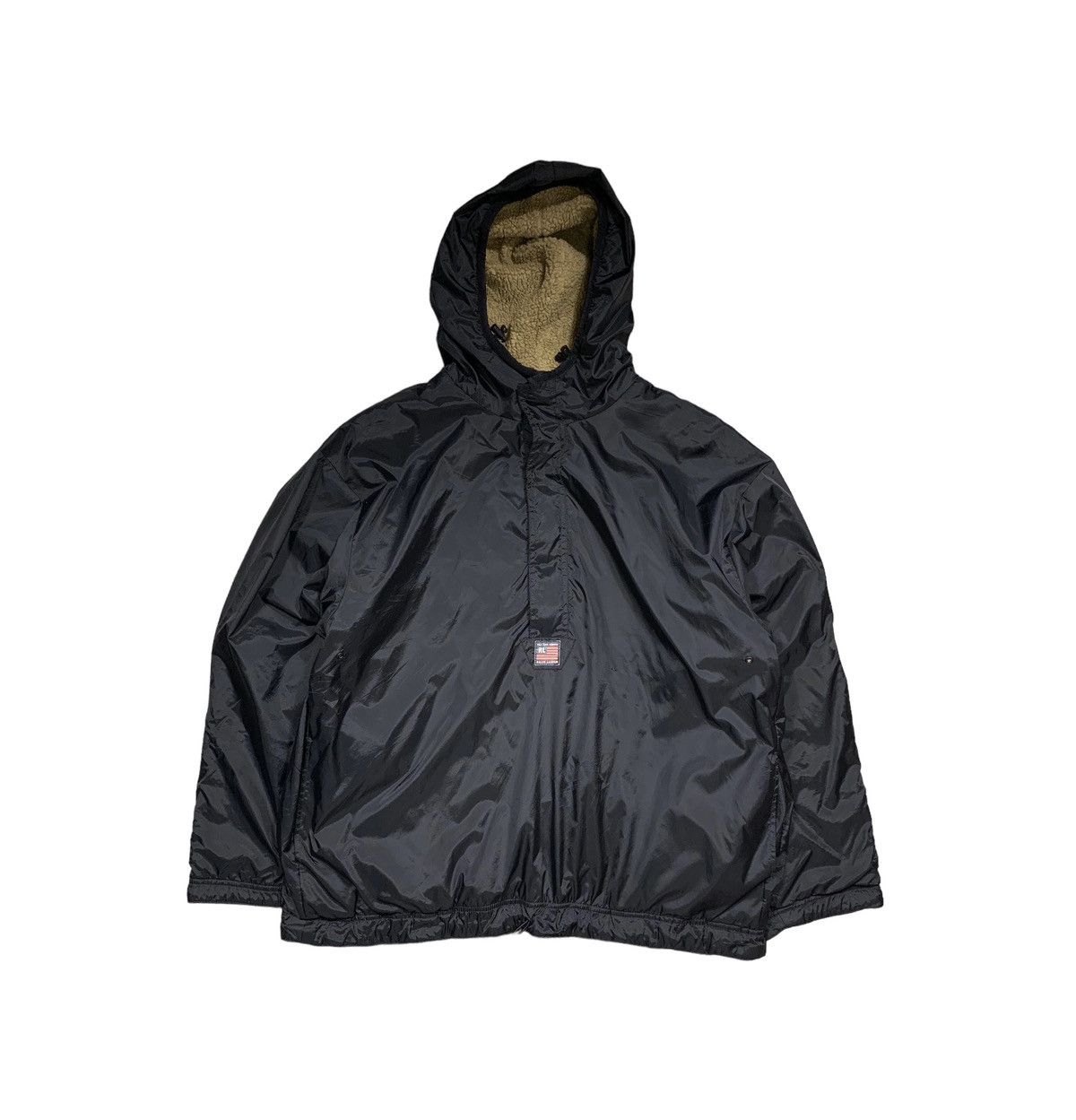 image of Polo Ralph Lauren Polo Jeans Company Ralph Laurent Jacket Fleece Lining in Black, Men's (Size Large