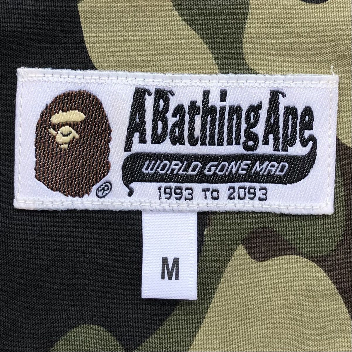 Bape 1st Camo Two Tone Button Up Shirt Size US M / EU 48-50 / 2 - 12 Thumbnail