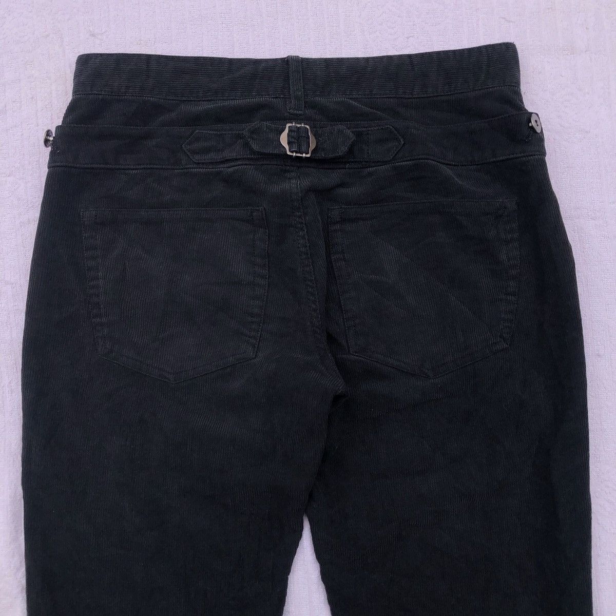 Hysteric Glamour × Japanese Brand × PPFM PPFM Double Waist Codes Combine Corduroy Pants Size US 30 / EU 46 - 7 Thumbnail
