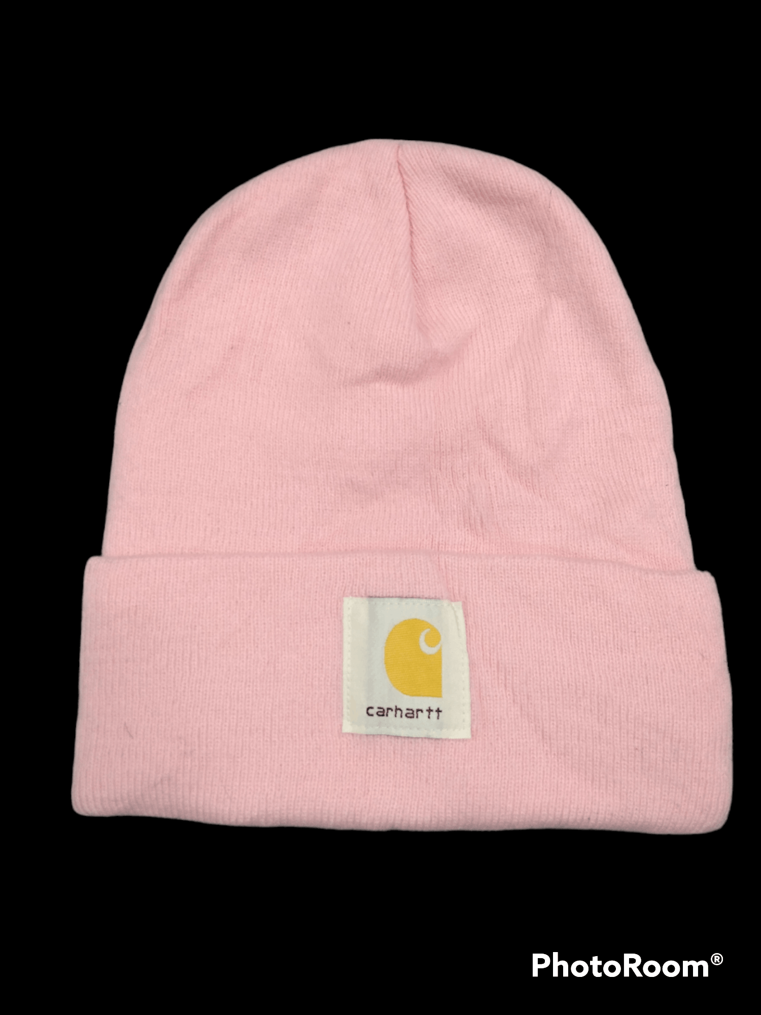 image of Avant Garde x Carhartt Carhatt Pink Beanie Hat, Men's