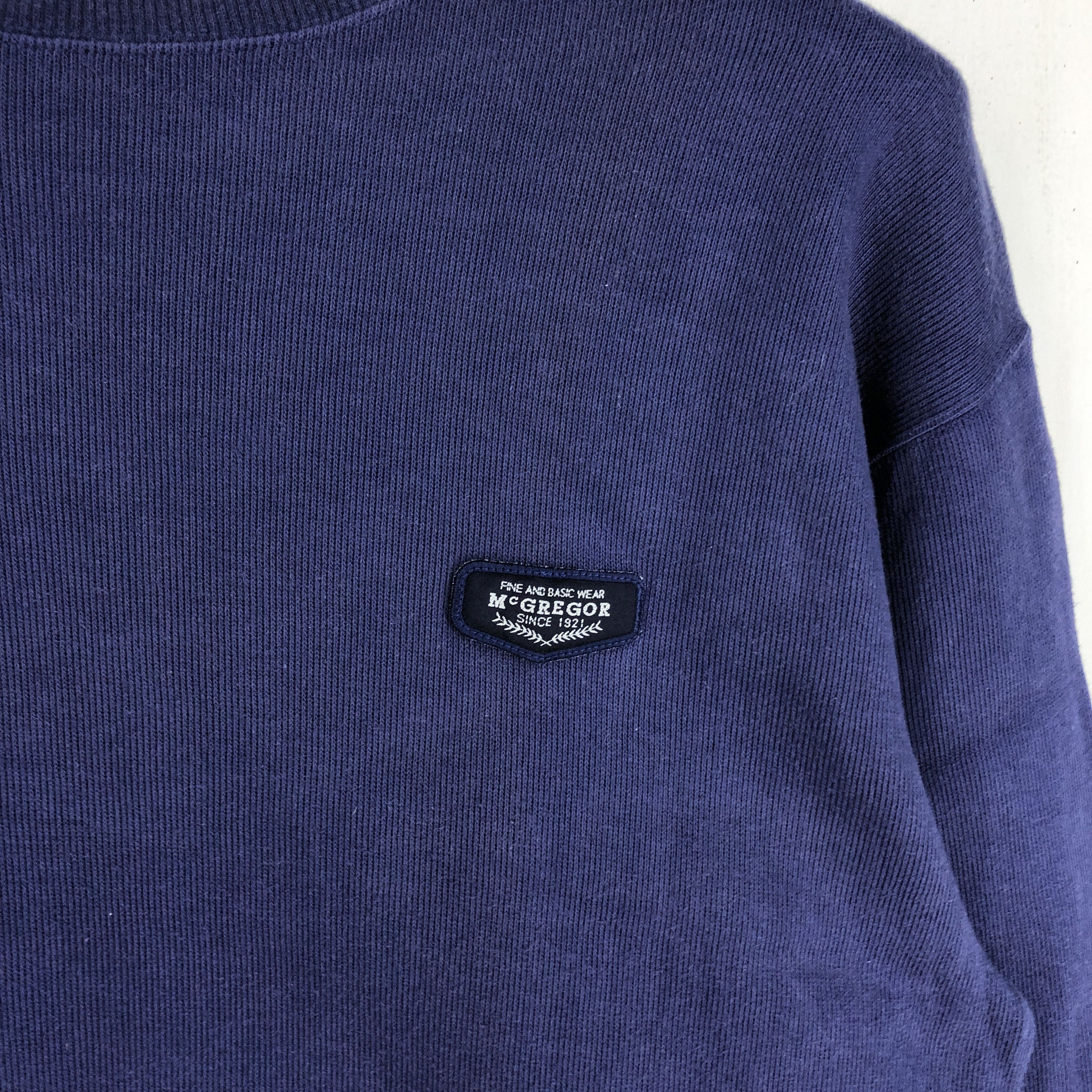 McGregor MCGREGOR Crew Neck Sweatshirt #2210-76 Size US M / EU 48-50 / 2 - 2 Thumbnail