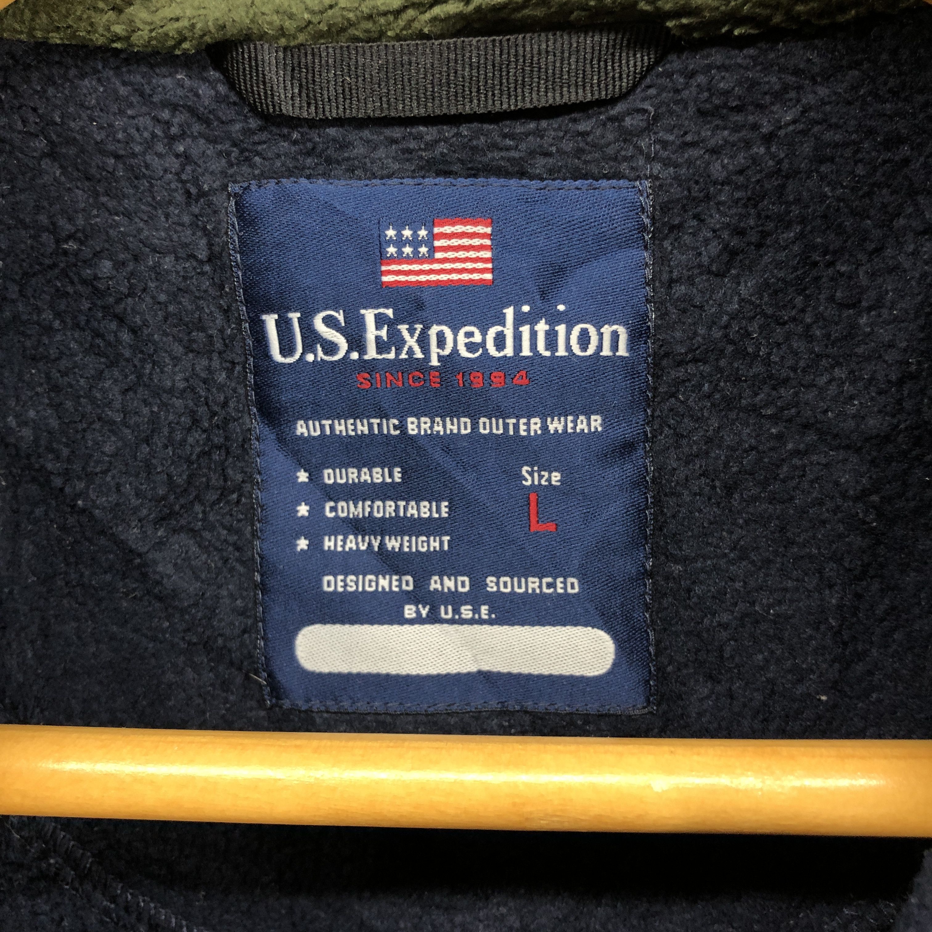 U.S. Expedition U.S EXPEDITION Since 1994 Fleece Vest #041/C Size US M / EU 48-50 / 2 - 3 Thumbnail