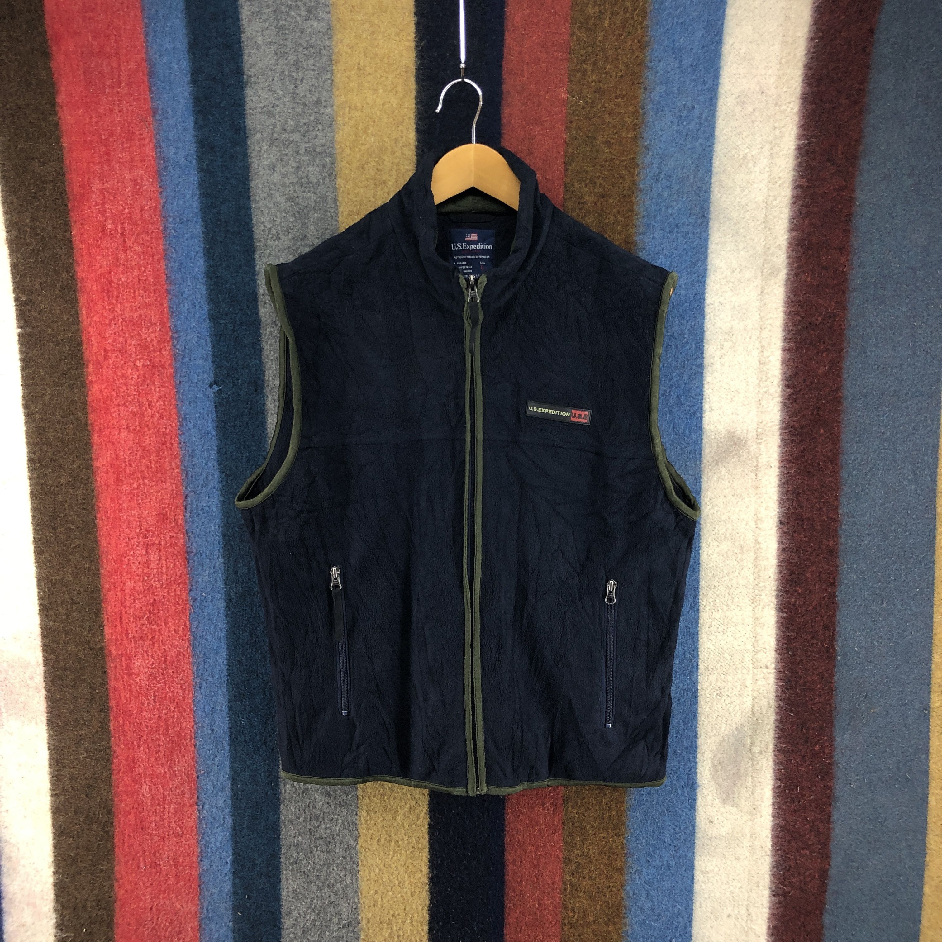 U.S. Expedition U.S EXPEDITION Since 1994 Fleece Vest #041/C Size US M / EU 48-50 / 2 - 1 Thumbnail