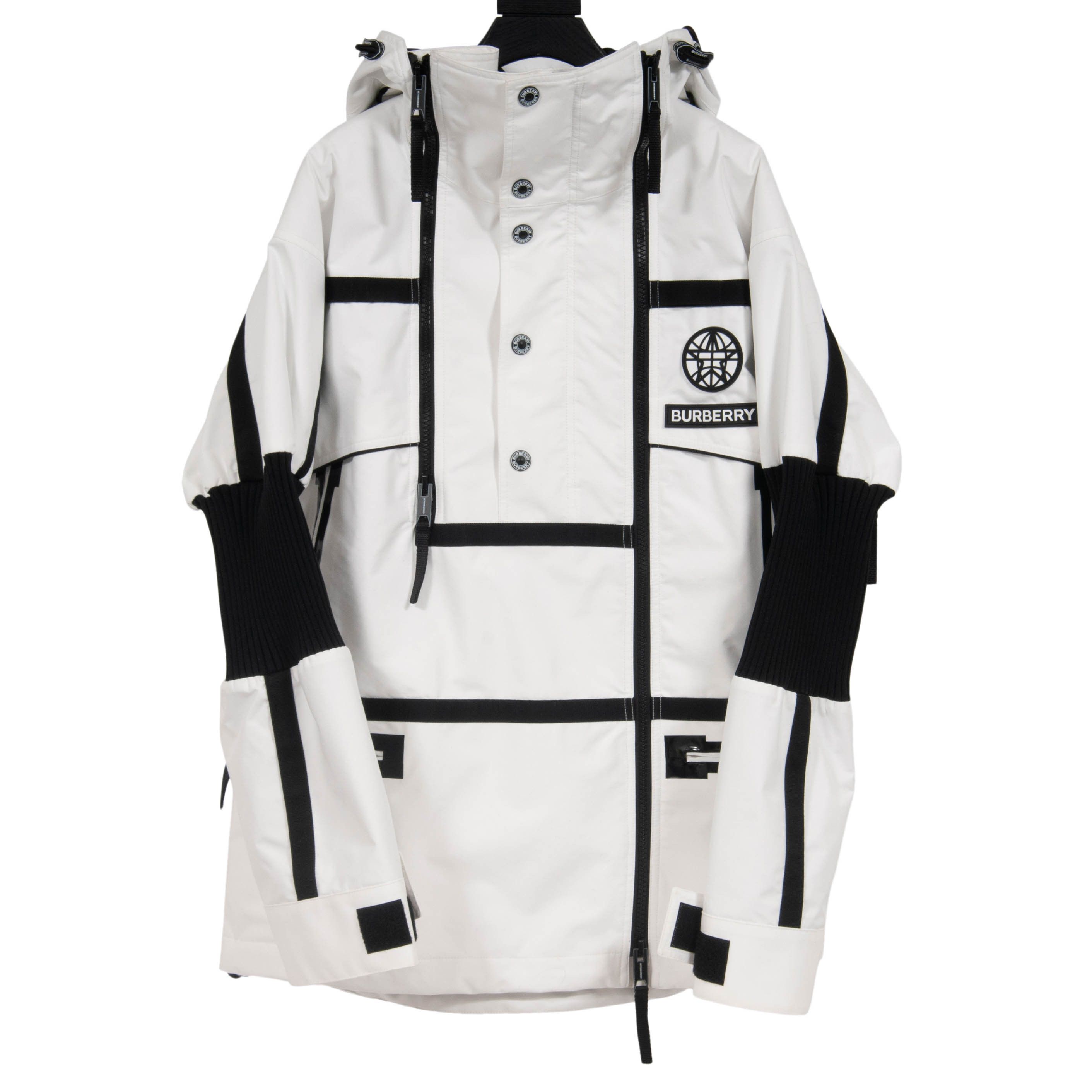 Burberry Globe Graphic Technical Jacket Size US S / EU 44-46 / 1 - 1 Thumbnail