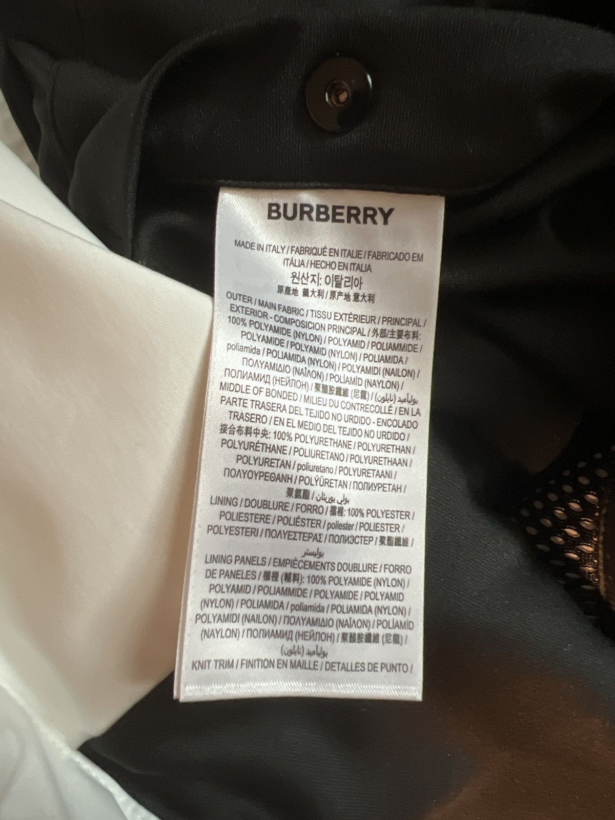Burberry Globe Graphic Technical Jacket Size US S / EU 44-46 / 1 - 8 Thumbnail