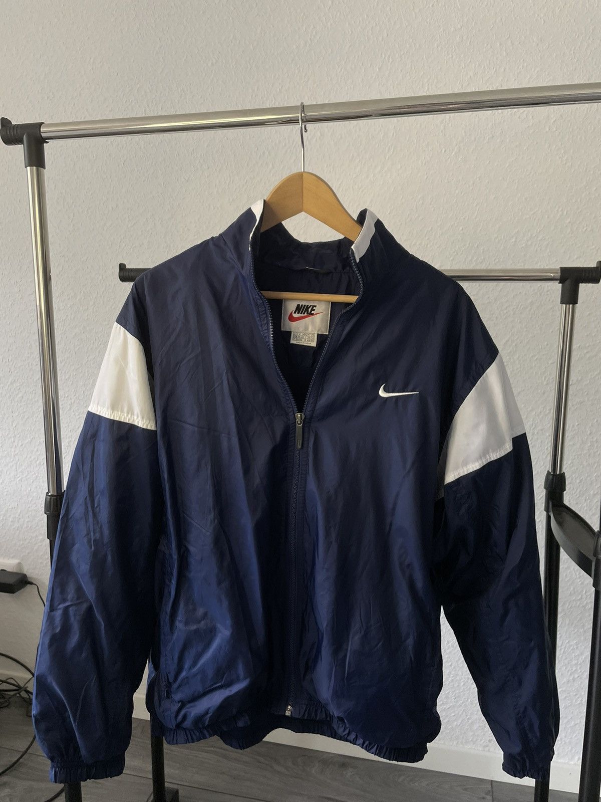 Nike Nike Vintage Jacket Big Swoosh Size US M / EU 48-50 / 2 - 1 Thumbnail