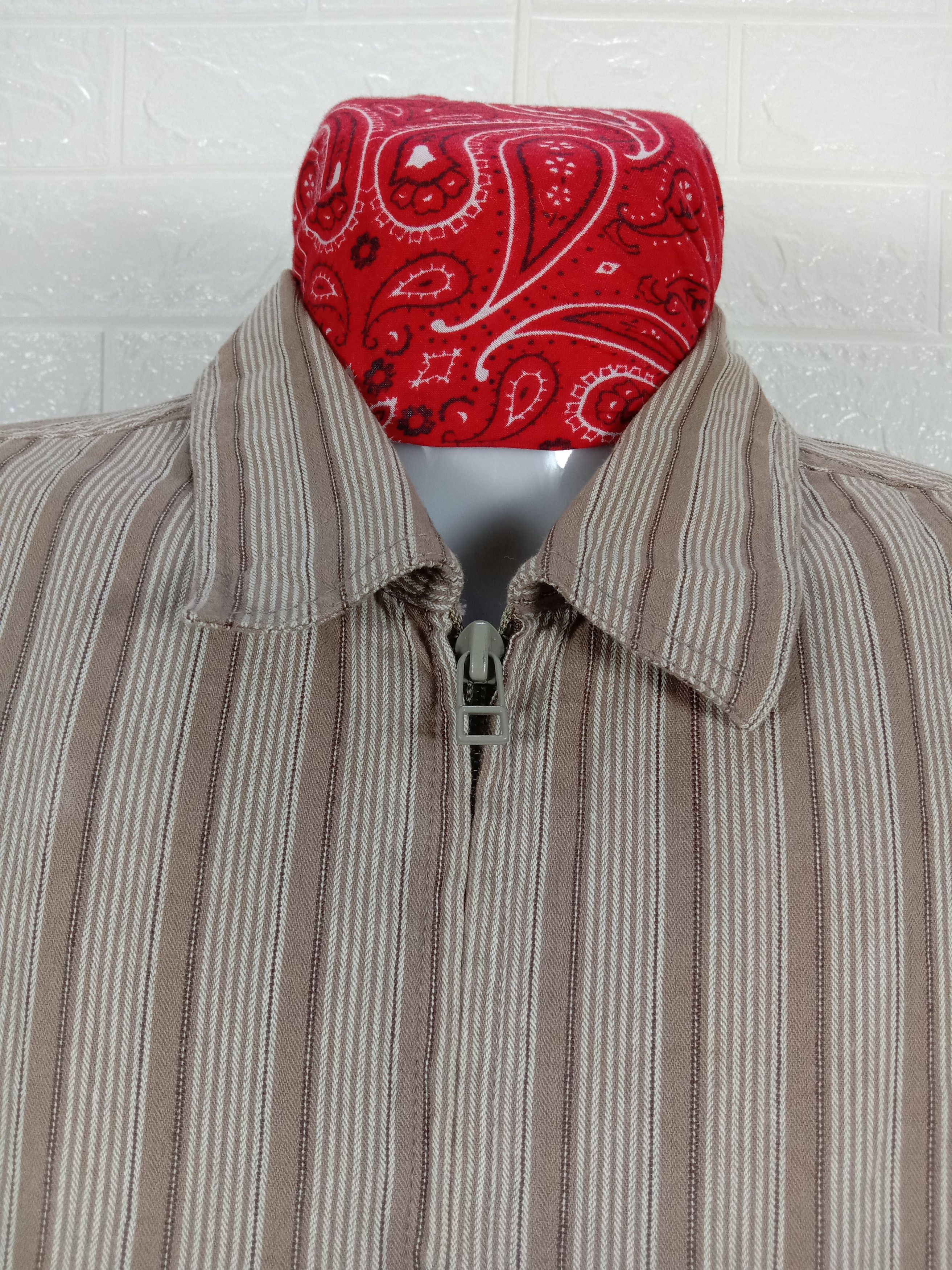Kansai Yamamoto Kansai Yamamoto Flannel Zipper Long Sleeve Shirt Size US L / EU 52-54 / 3 - 2 Thumbnail