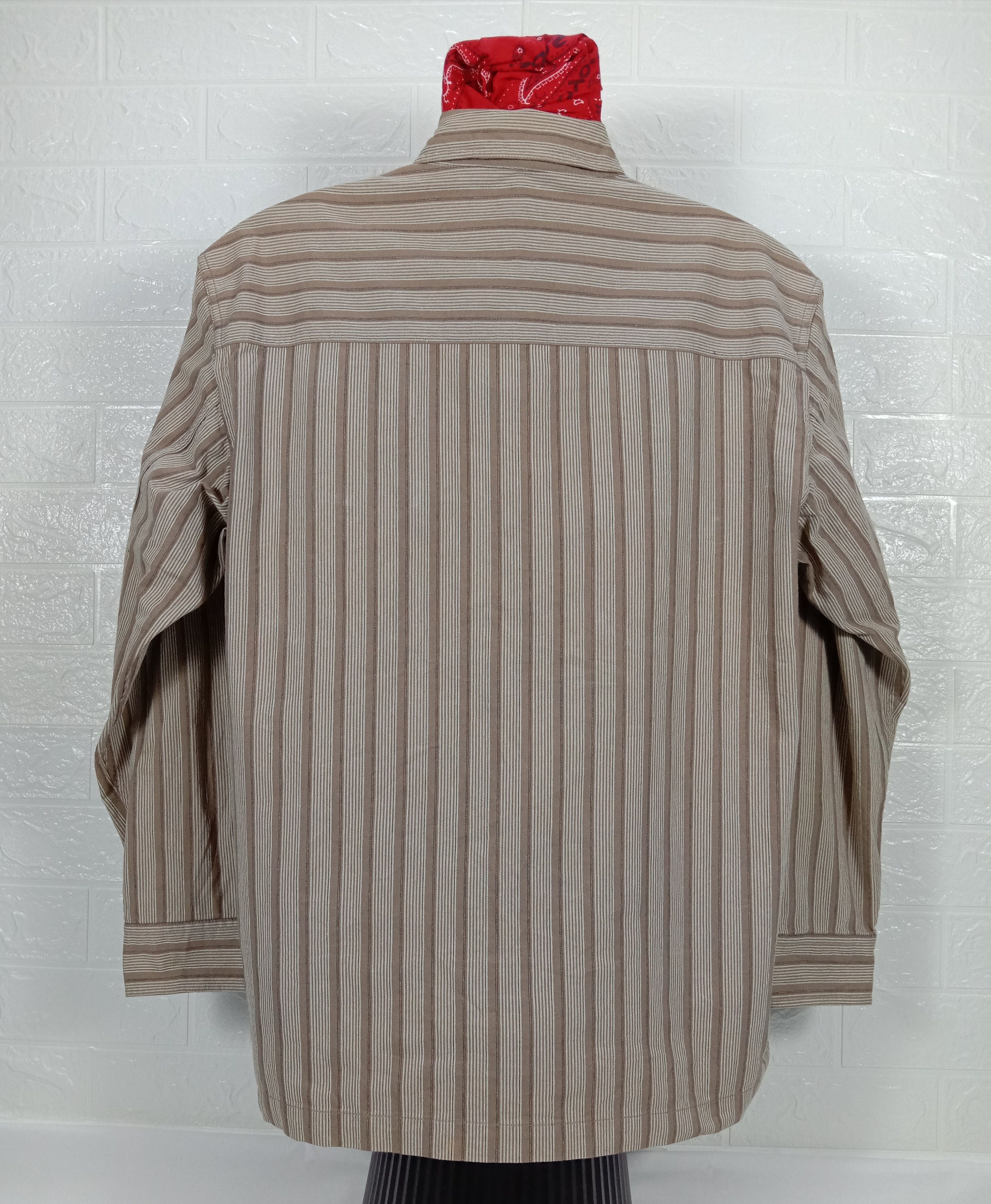 Kansai Yamamoto Kansai Yamamoto Flannel Zipper Long Sleeve Shirt Size US L / EU 52-54 / 3 - 6 Thumbnail