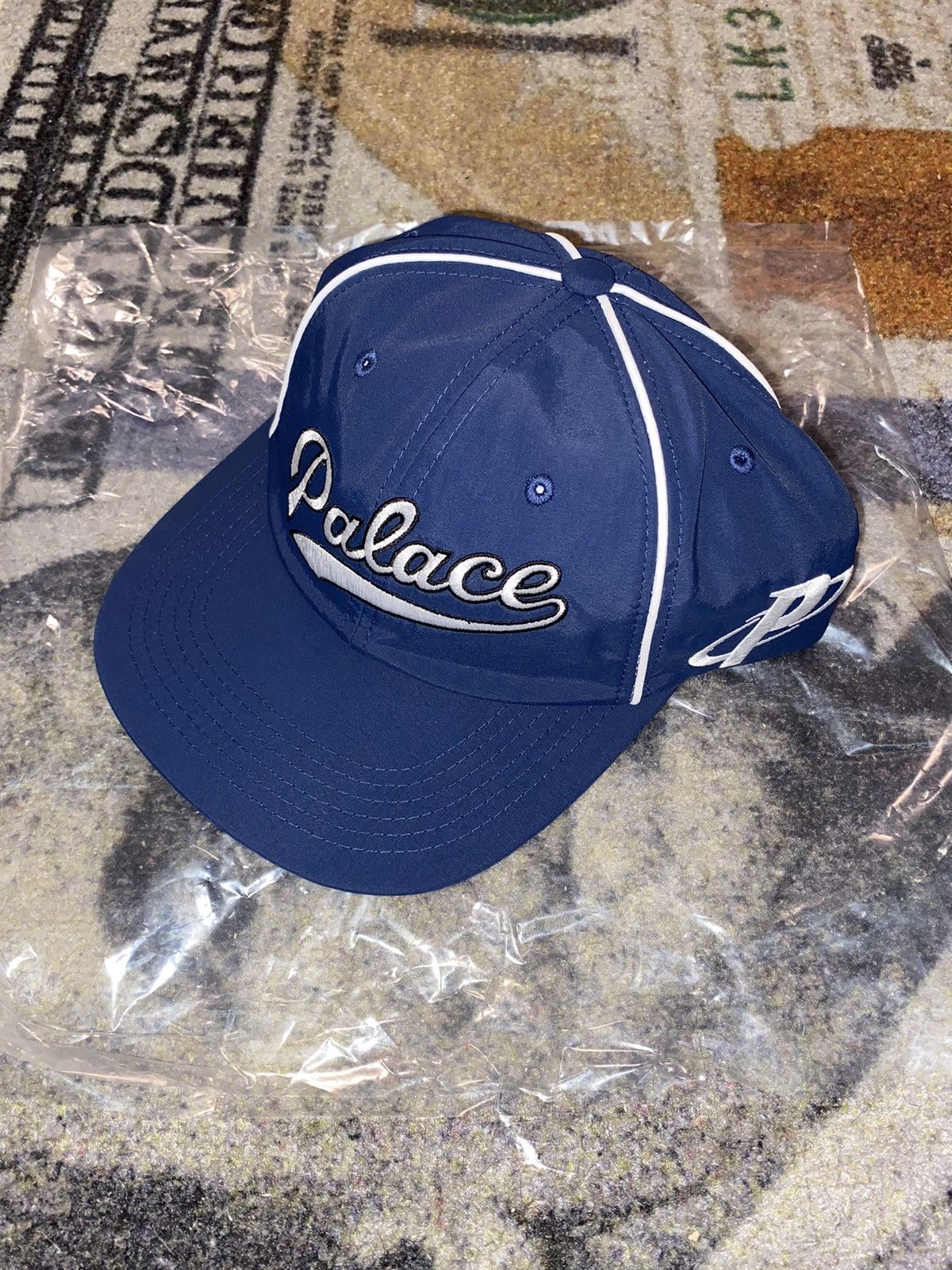 Palace Basically A Cord PAL Hat Navy