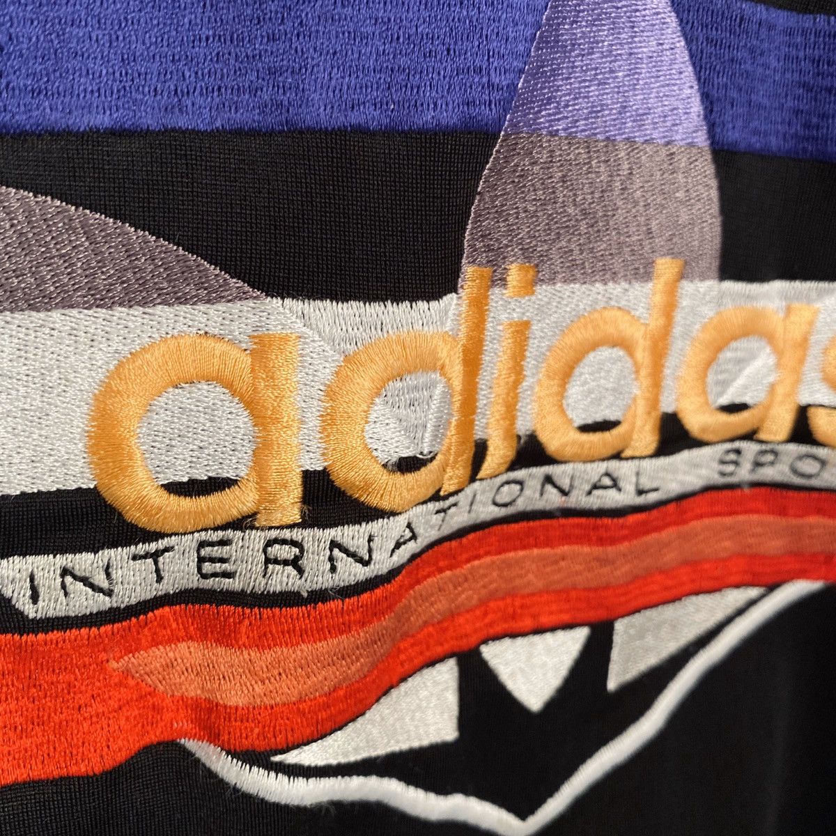 Adidas × Vintage Adidas International Sports Vintage Track Top Jacket Size US L / EU 52-54 / 3 - 4 Thumbnail