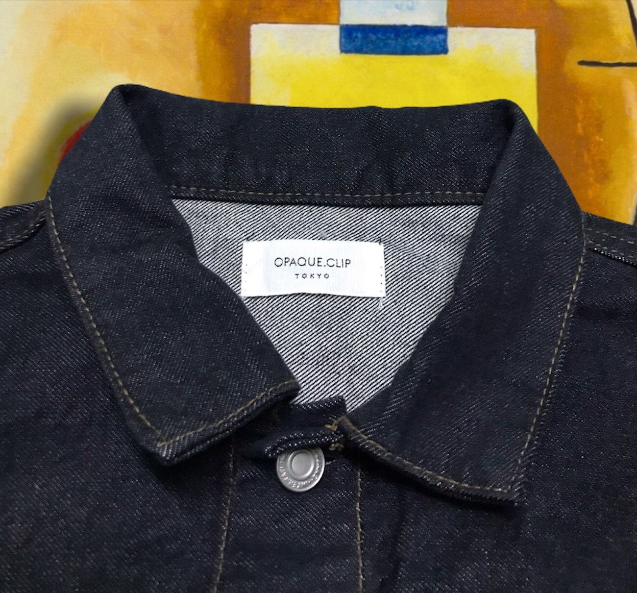 Japanese Brand Opaque.clip type 1 trucker denim jacket style by brad pitt Size US S / EU 44-46 / 1 - 2 Thumbnail