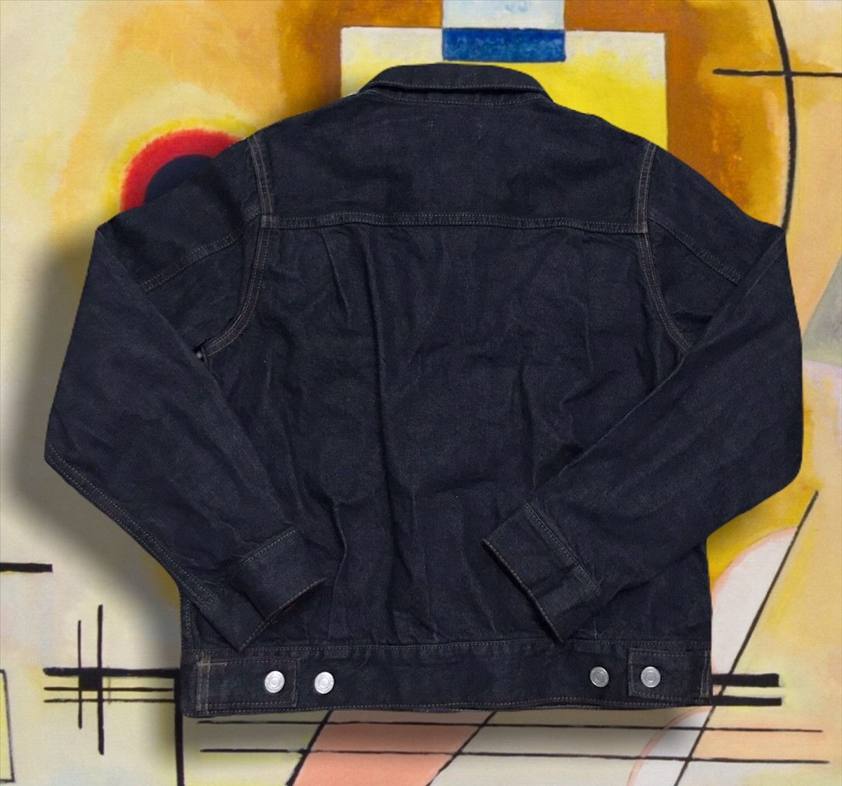 Japanese Brand Opaque.clip type 1 trucker denim jacket style by brad pitt Size US S / EU 44-46 / 1 - 7 Thumbnail