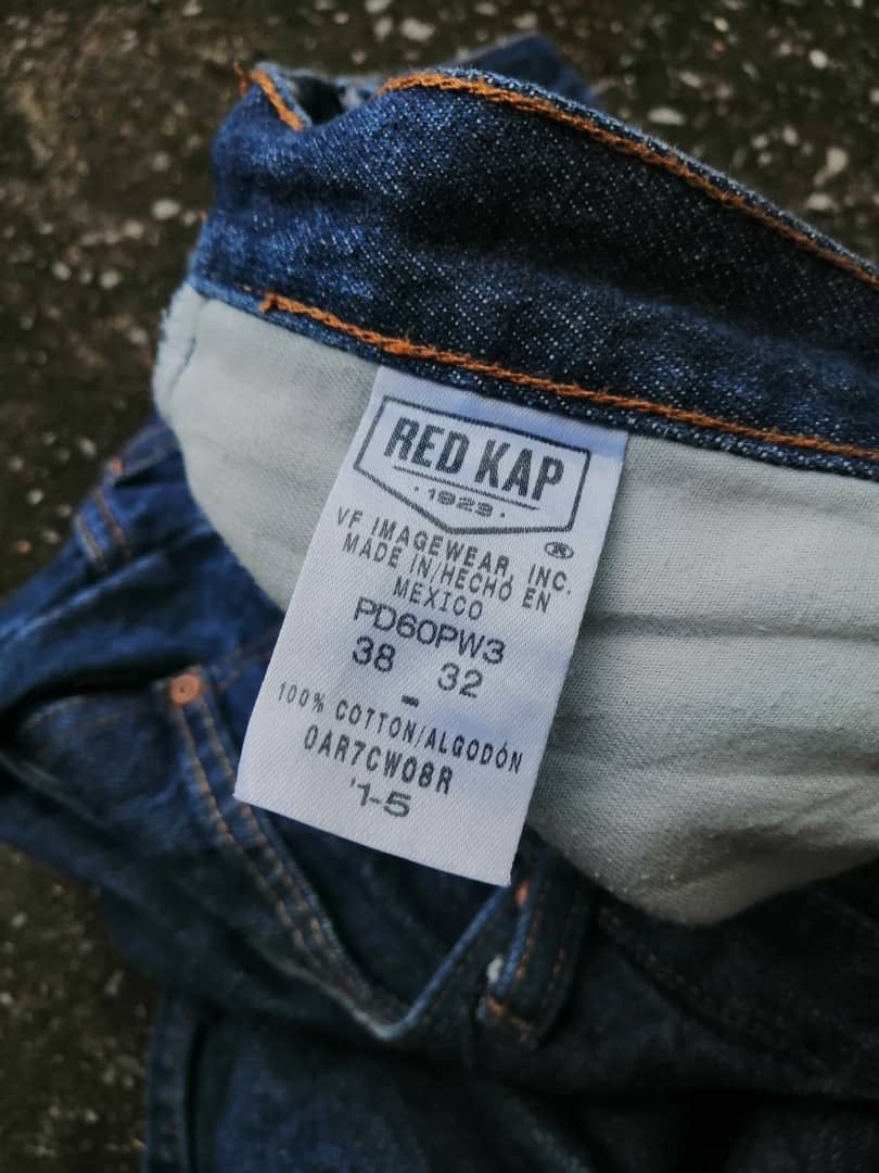 Designer Red Kap Denim Jeans Size US 40 / EU 56 - 4 Thumbnail