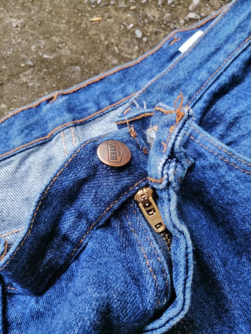 Designer Red Kap Denim Jeans Size US 40 / EU 56 - 3 Thumbnail