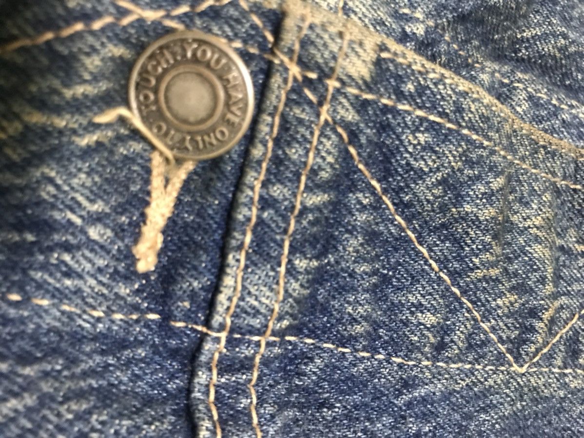 Vintage Vintage 90s trucker denim jacket Size US L / EU 52-54 / 3 - 5 Thumbnail