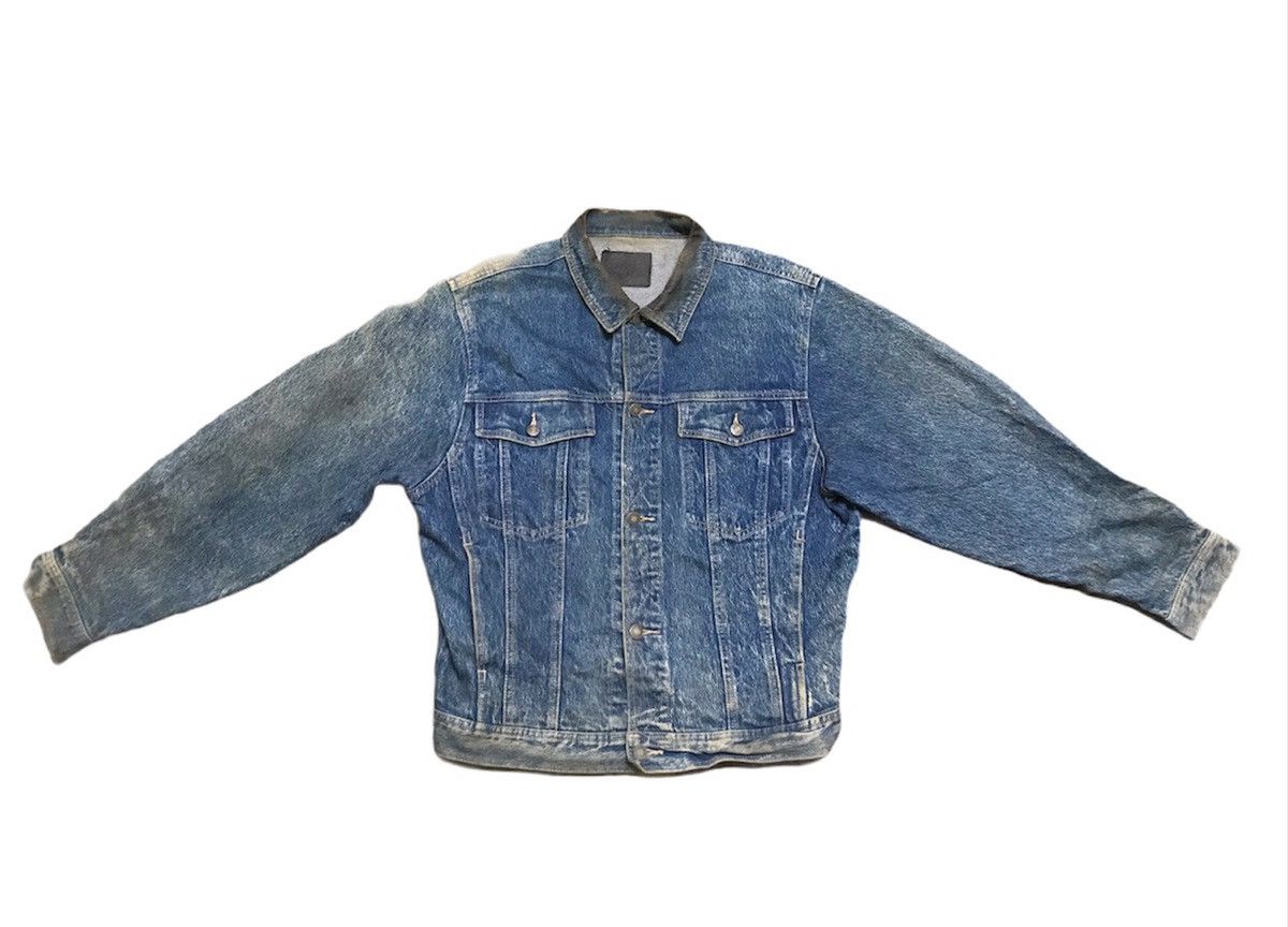 Vintage Vintage 90s trucker denim jacket Size US L / EU 52-54 / 3 - 4 Thumbnail
