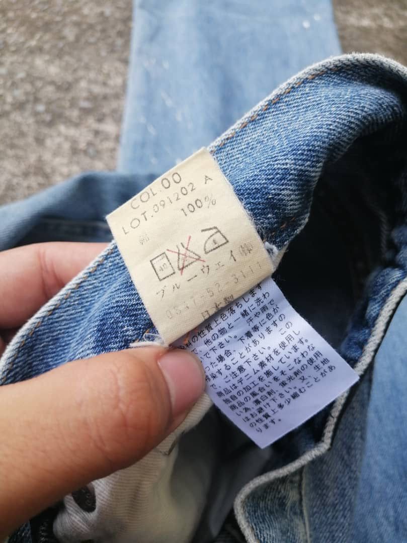 Japanese Brand Blue Way Made In Japan Paint Design Denim Jeans Size US 28 / EU 44 - 4 Thumbnail