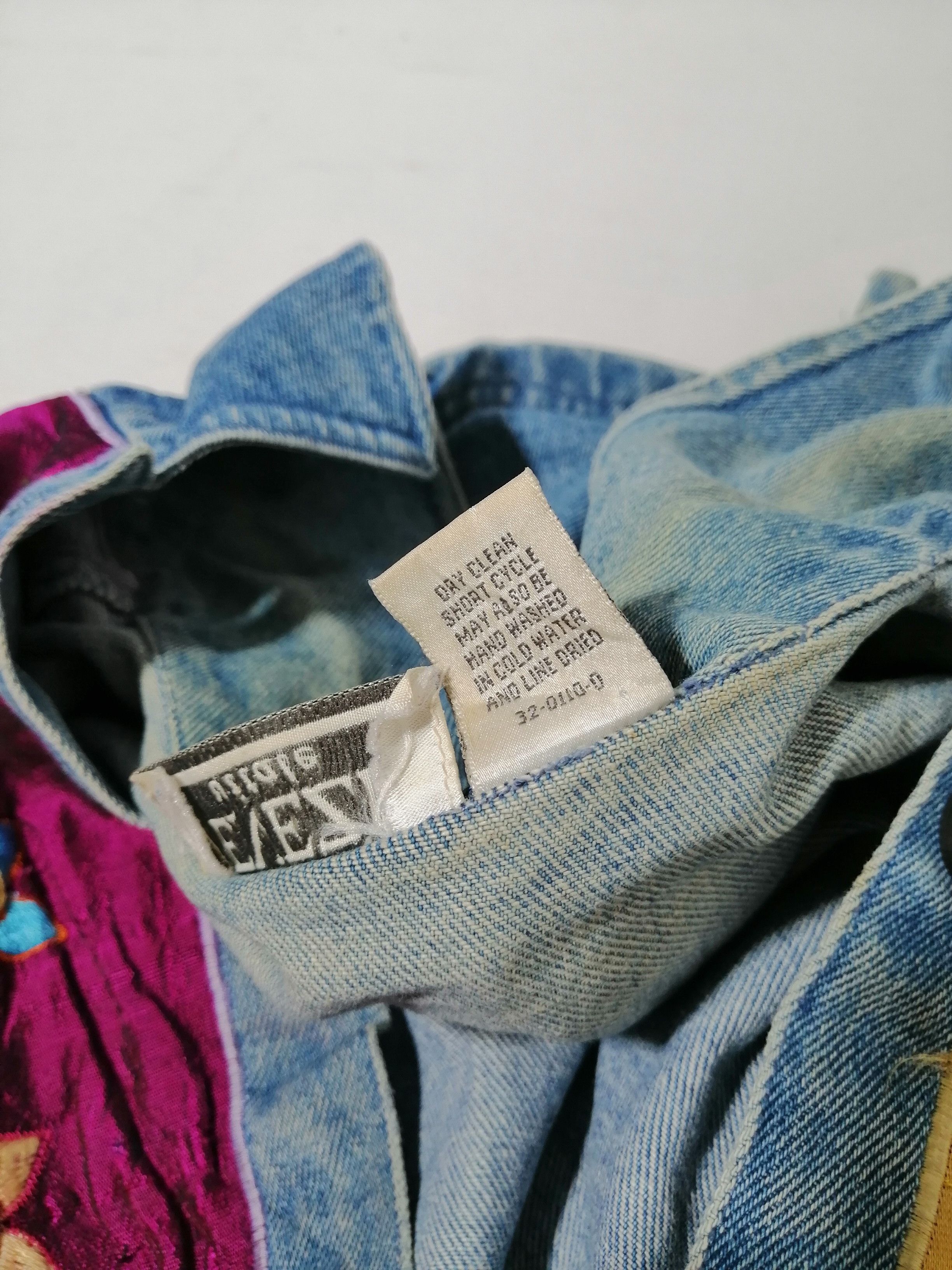 Designer Venezia Vitale Nice Design BIG SIZE Denim Jacket Size US XXL / EU 58 / 5 - 5 Thumbnail