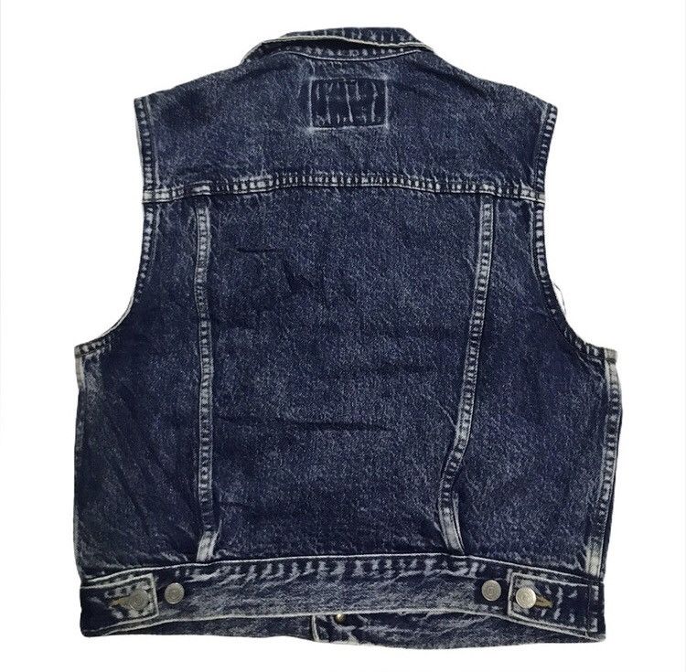 Vintage Vintage big john trucker denim jacket sleeveless Size US M / EU 48-50 / 2 - 4 Thumbnail